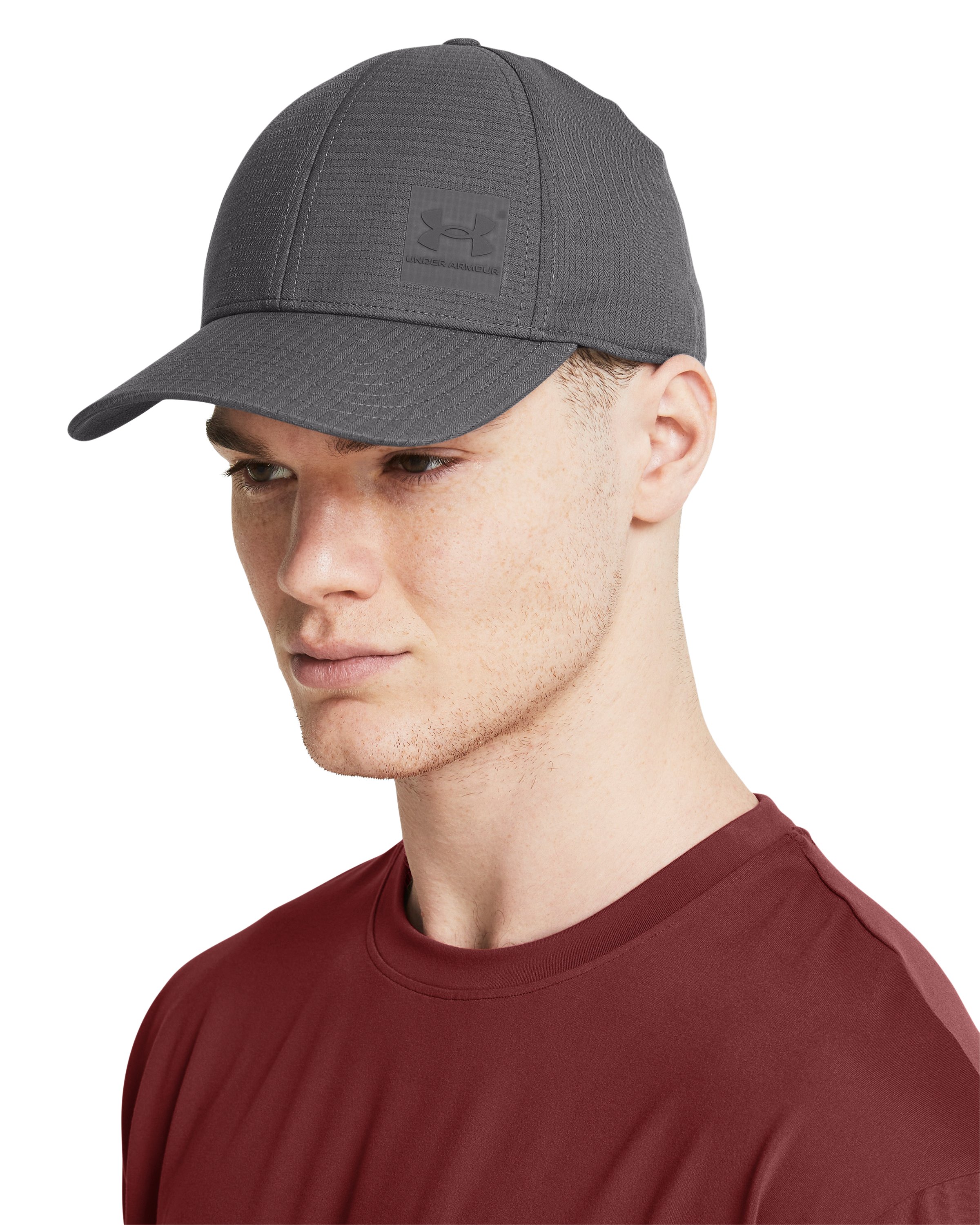 UA ArmourVent Low Men's Stretch Fit Cap 3
