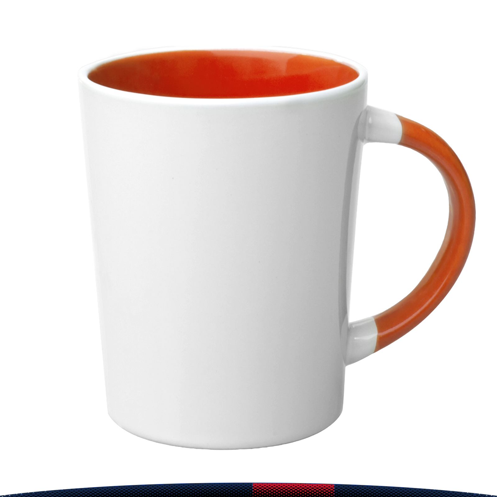 13 oz. Flarfy Two Tone Latte Mugs 9