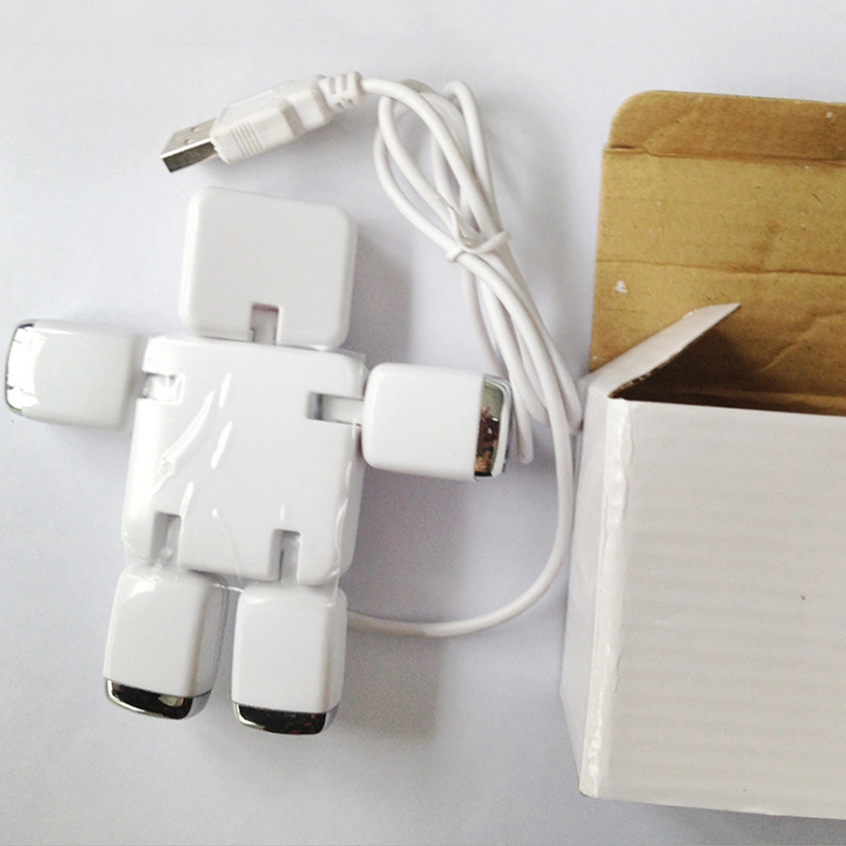 2.0 USB Hub 4 Port Robot Man Shape Human Hub 2