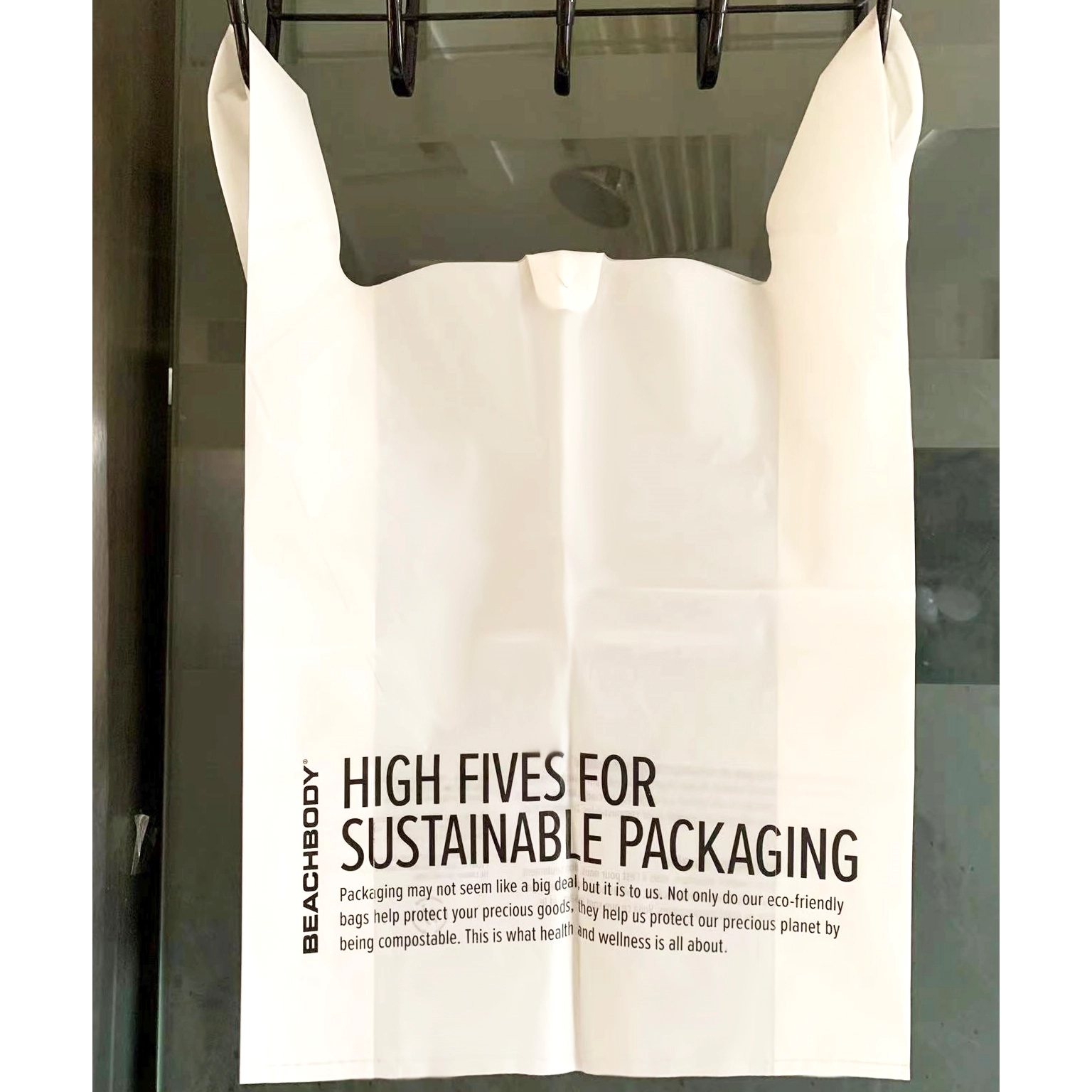 DIN Certificate 100% Biodegradable Compostable Shopper Bag 3