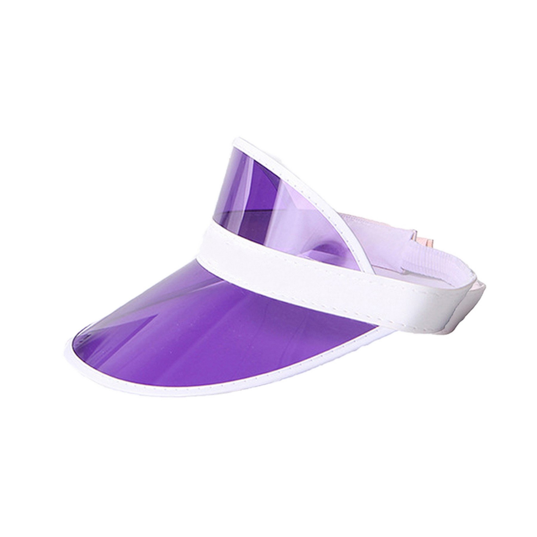 Pvc Clear Sun Visor Hat Uv Protection Face Shield Cap 9