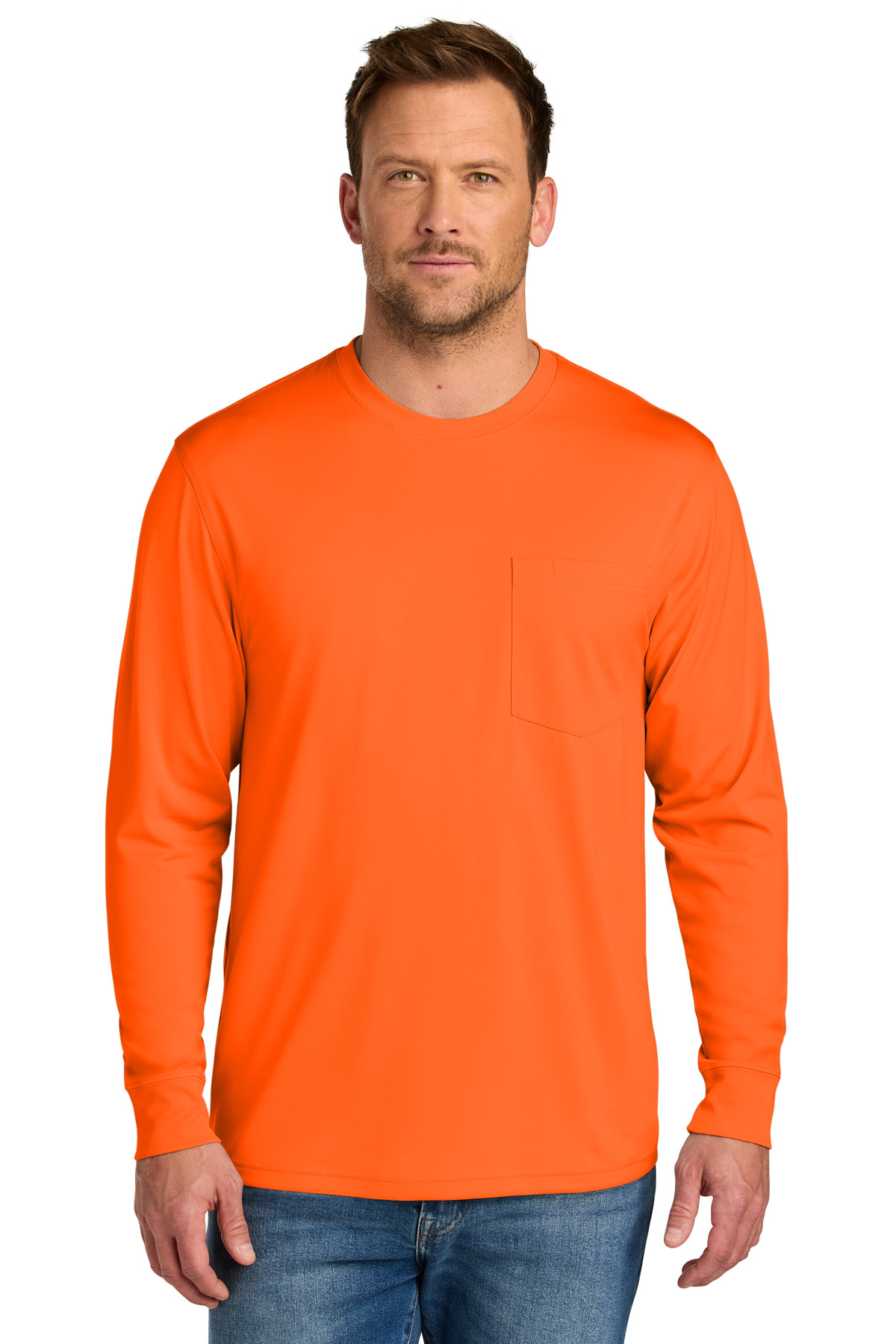 CornerStone Workwear Pro Long Sleeve Pocket Tee CS440LSP 31