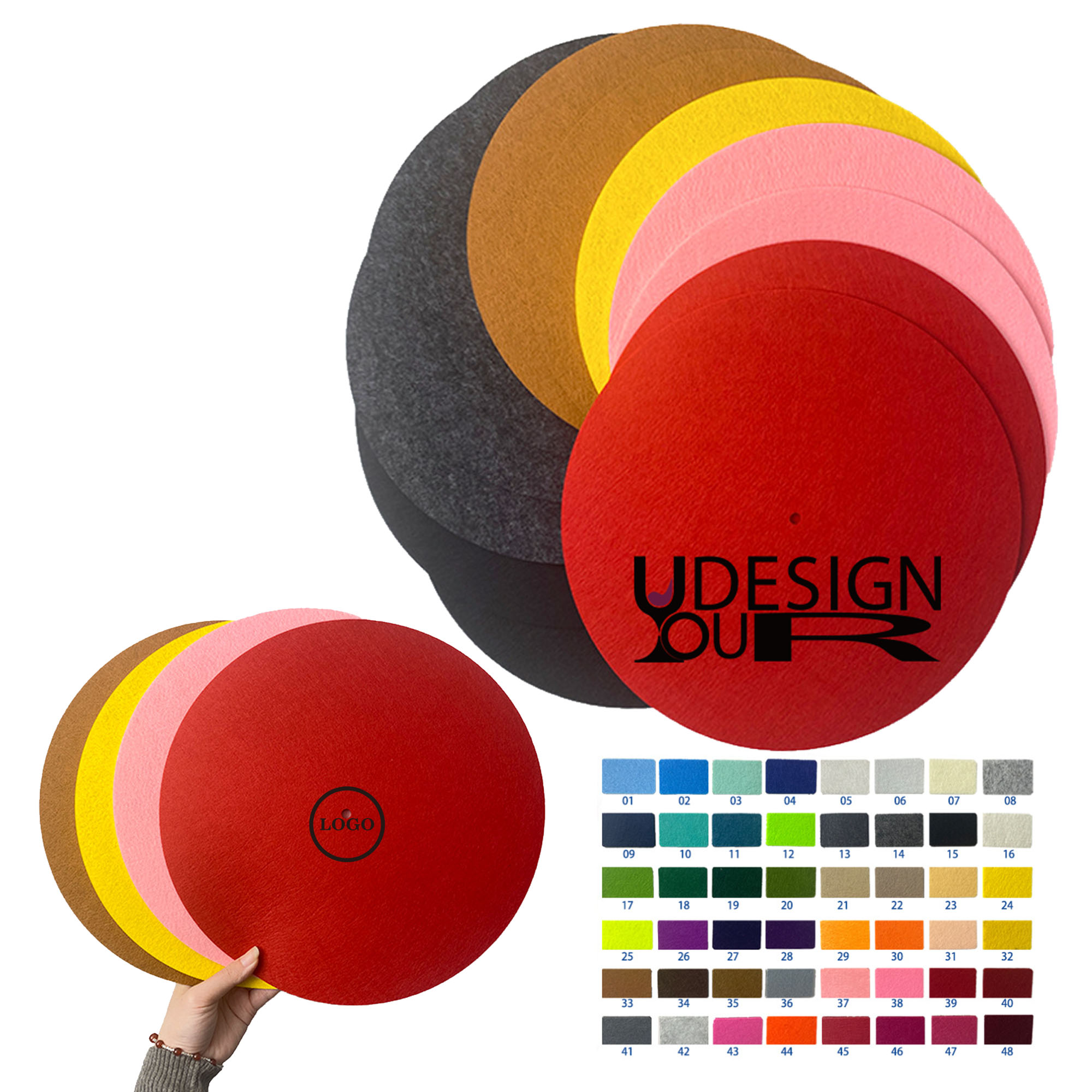 The Felt Padding Used To Protect The Records 2