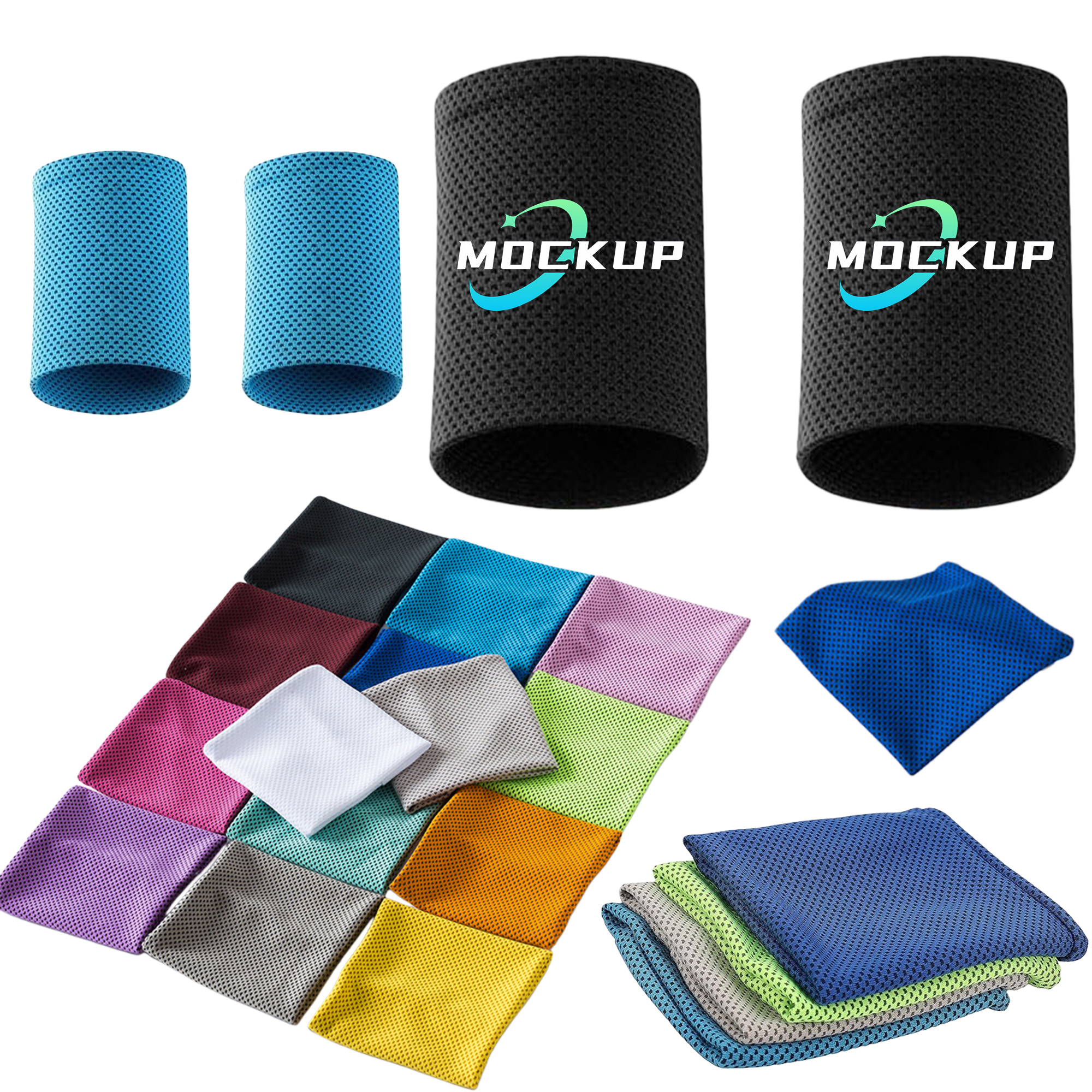 Sport Yoga Ice Cooling Wrist Towel 3
