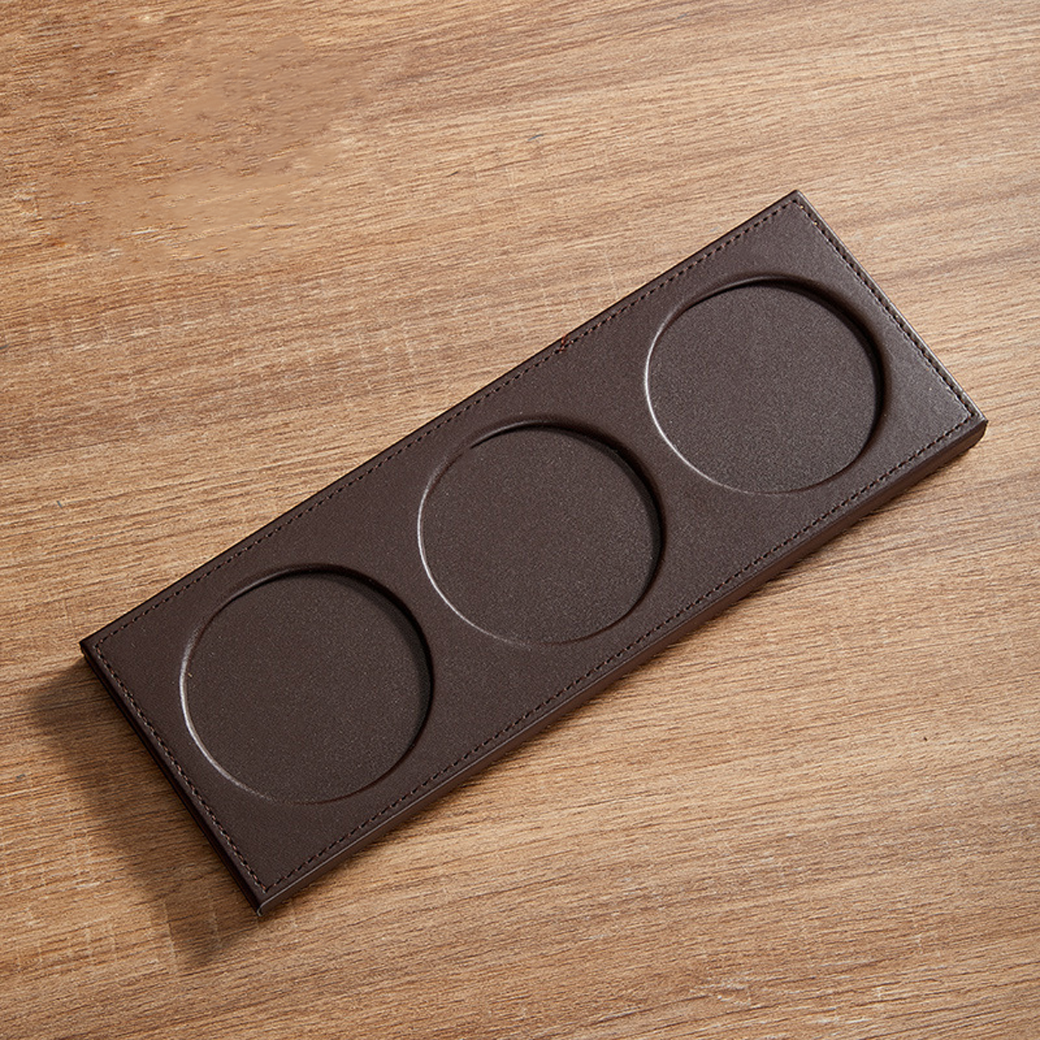 PU Leather Conference Coaster 5