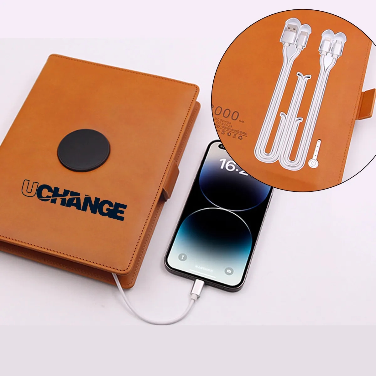Executive Binder With Notebook And Pen Holder 2