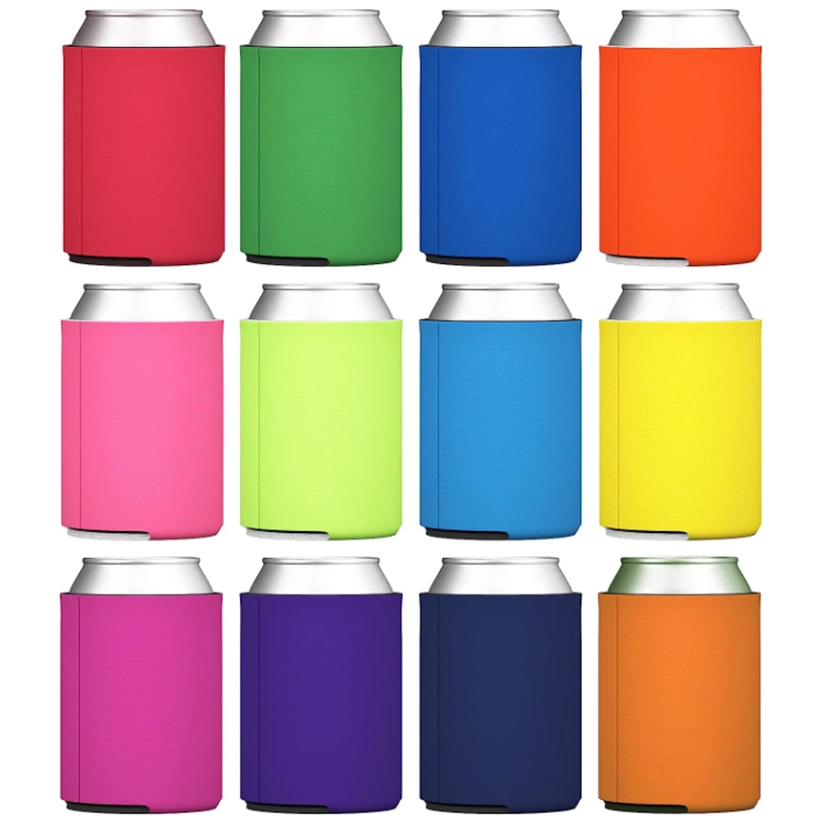 330ML Collapsible Insulated Can Holder Cooler, custom koozie with logo imprint 3