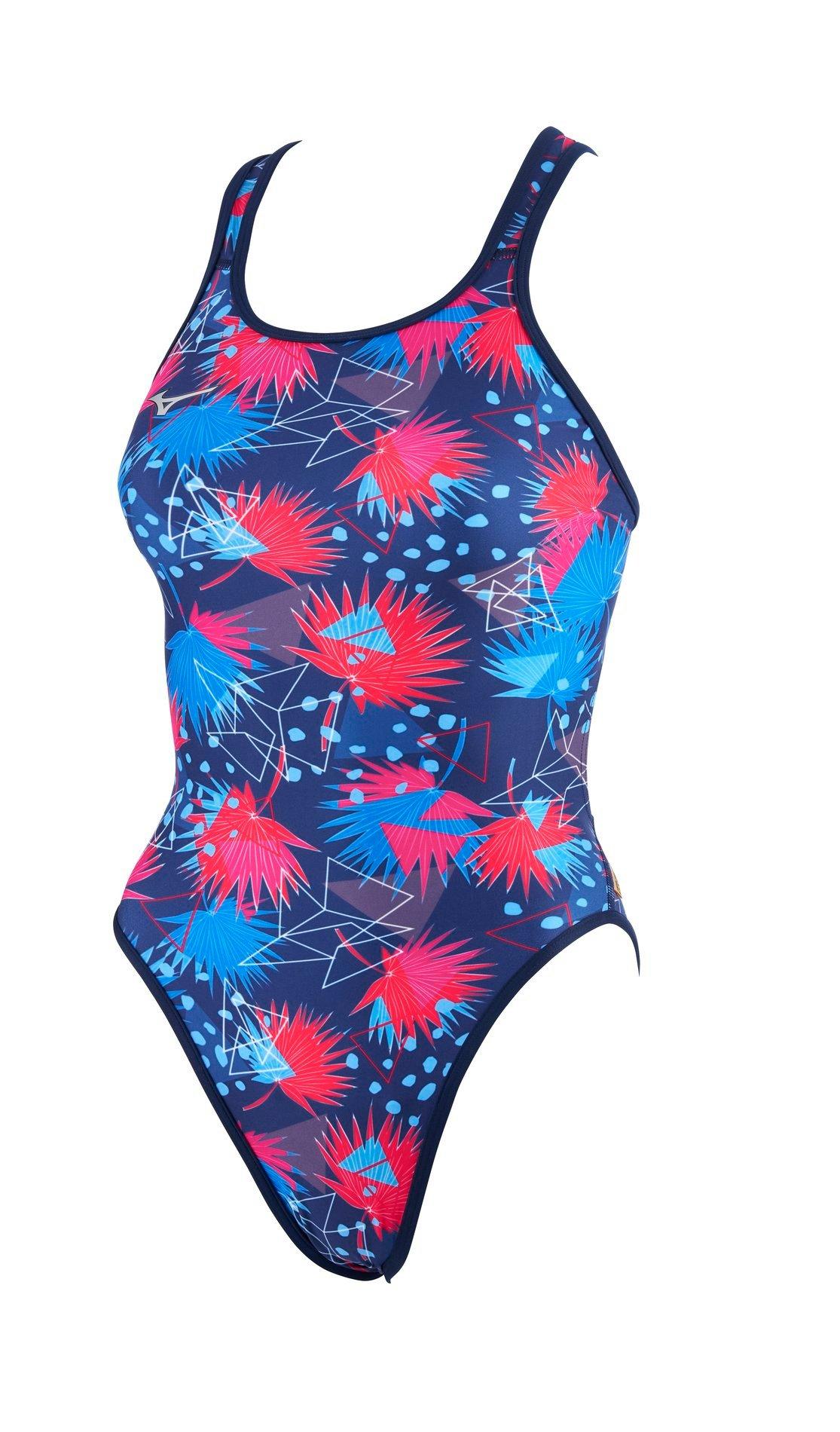 Mizuno EXER Women's Double Cross Back Swimsuit 1
