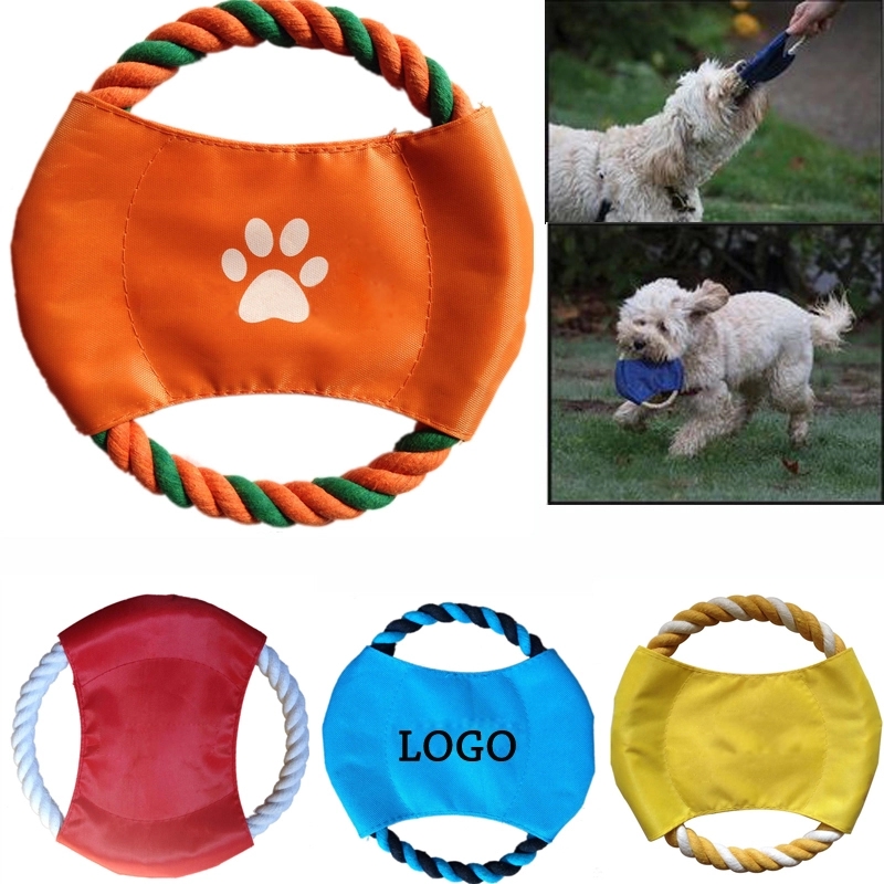 Rope Flyer Flying Disc For Pet 2