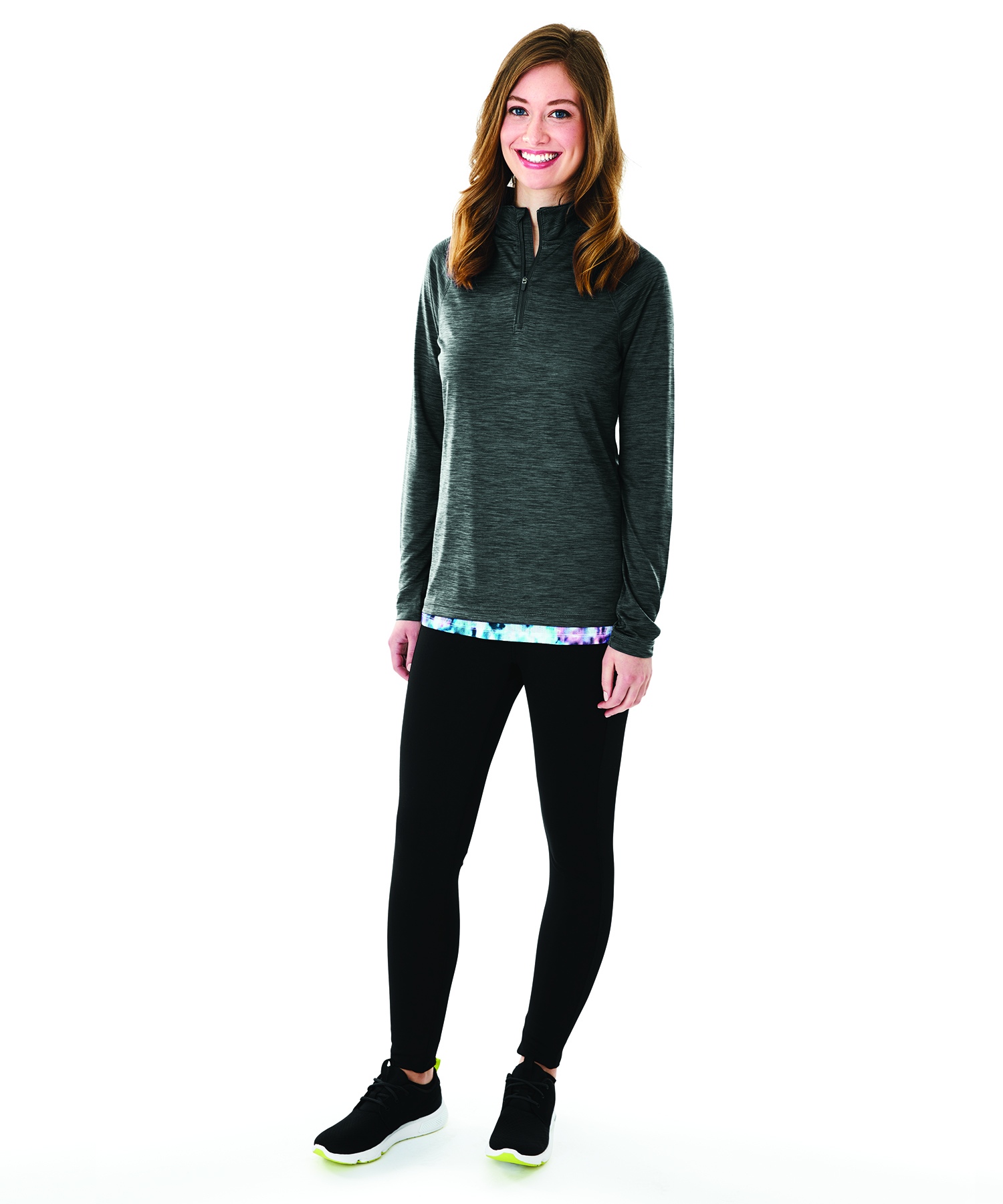 Women's Space Dye Performance Pullover