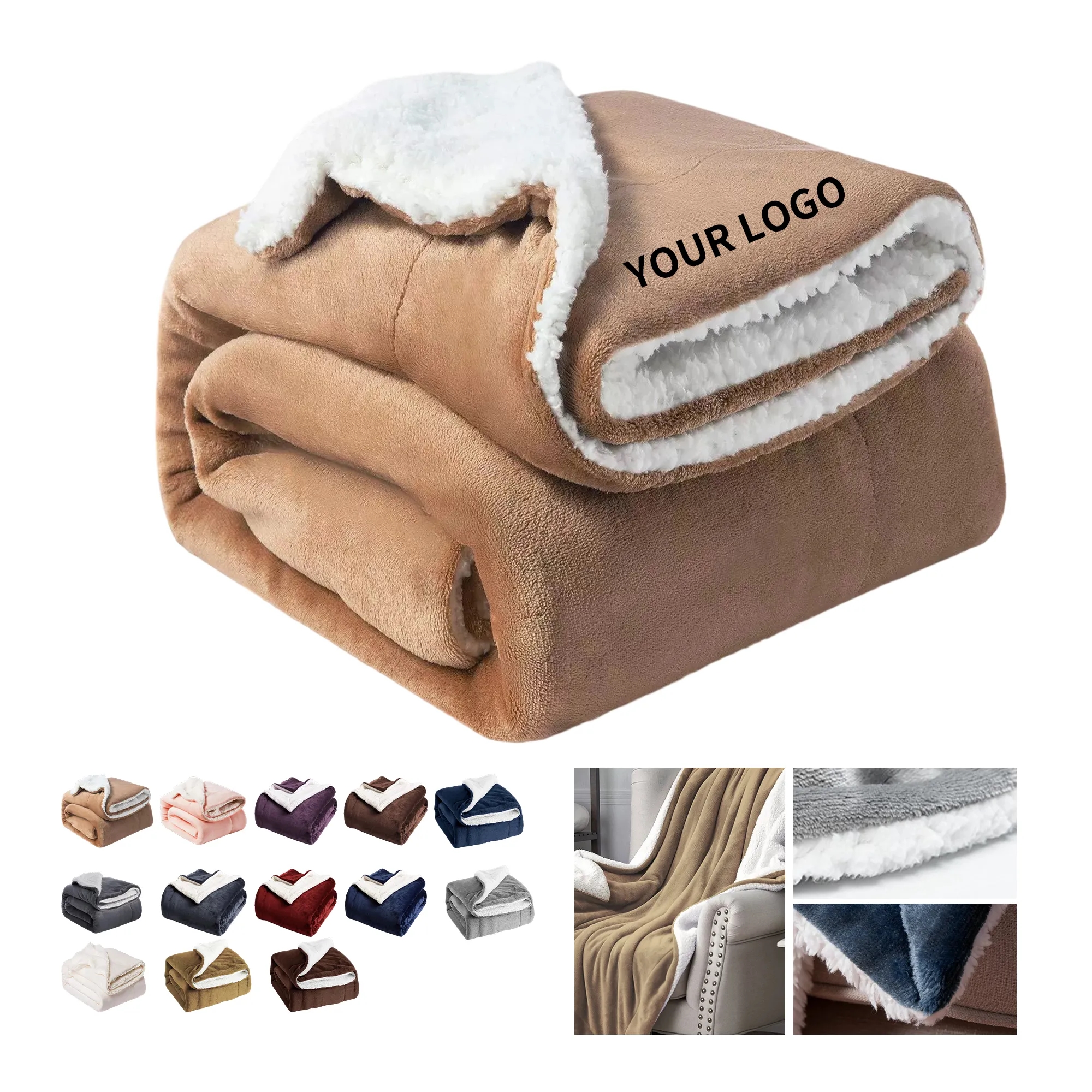 50x60 Inch Winter Blanket Cozy 14