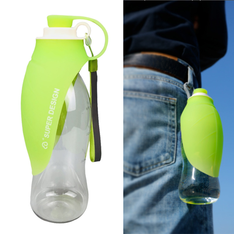 20OZ Portable Pet Water Dispenser Feeder Container 6