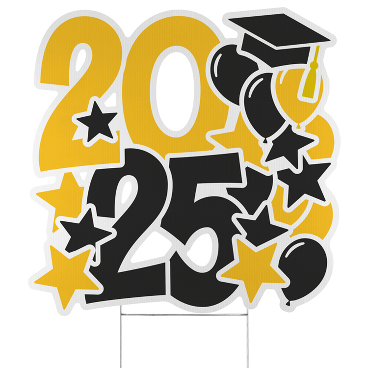 Festive Year Yard Sign- 2025 2