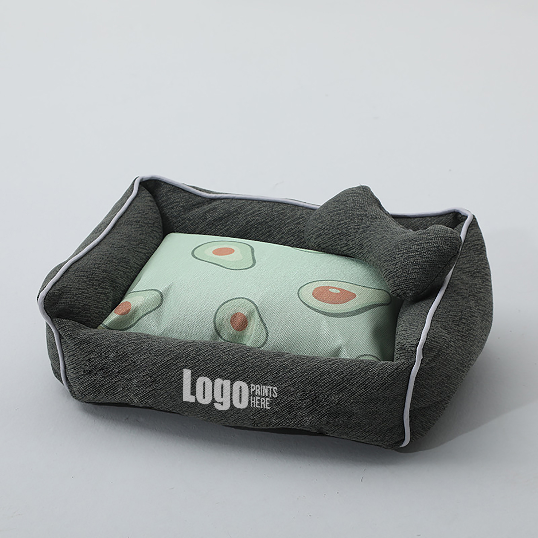 Rectangle Pet Nest Classical Puppy Cat Bed 1