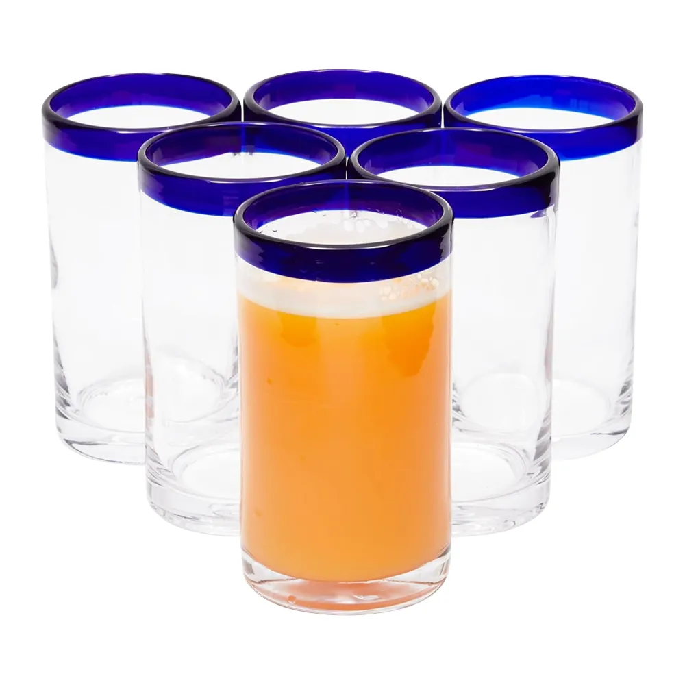Handblown Mexican Collins Glass 4