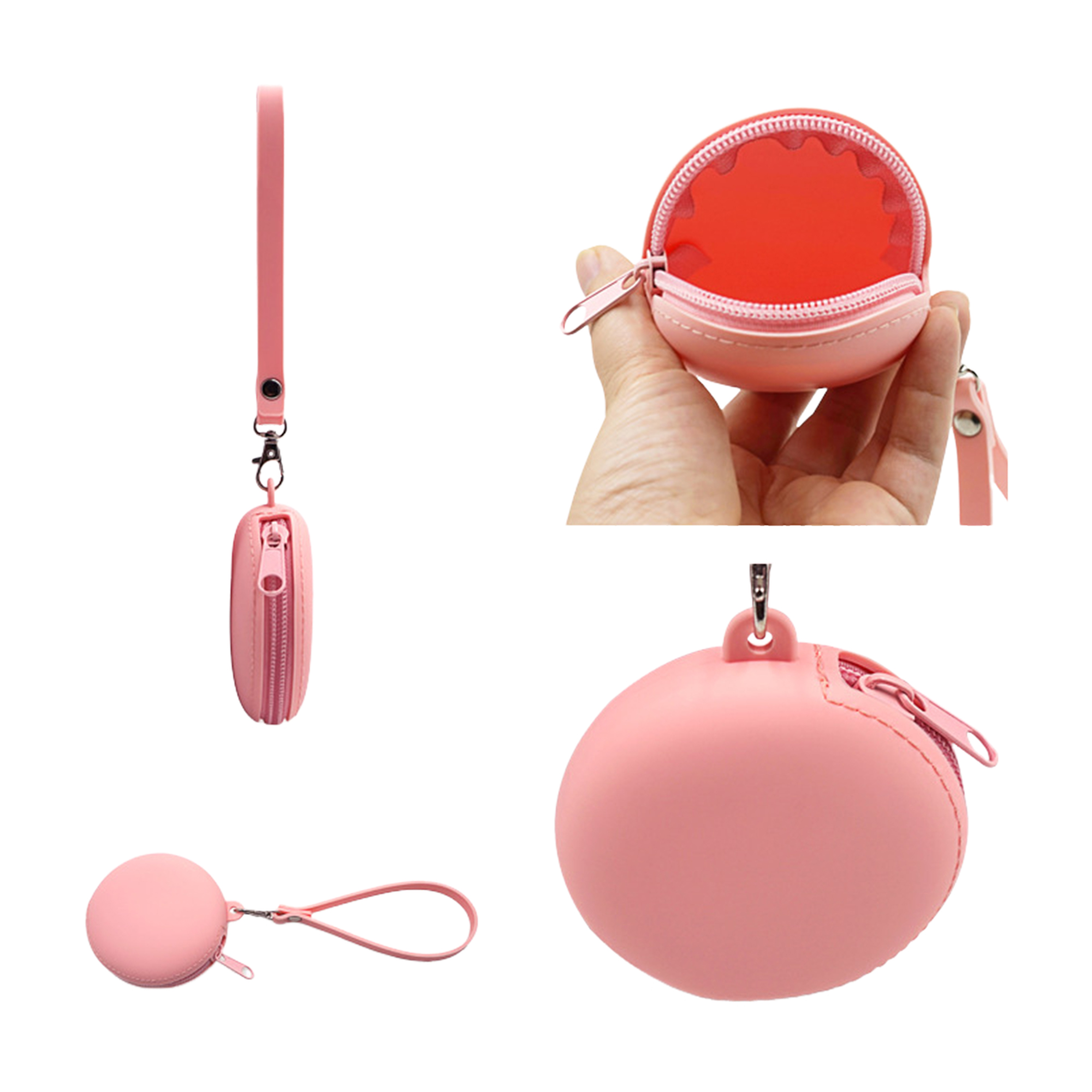 Round Silicone Small Change Wallet 3
