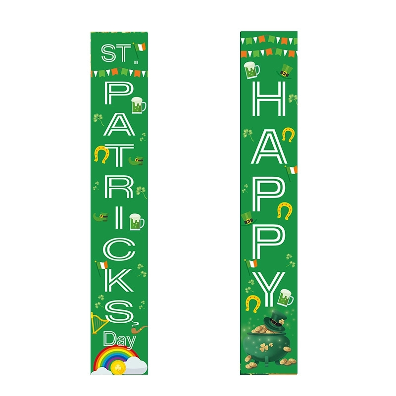 Happy St Patricks Day and Lucky Banner Decor for Home 1
