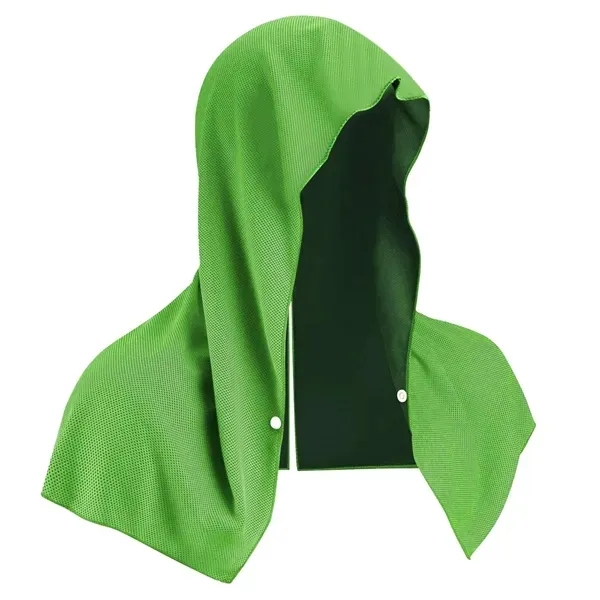 Cooling Hooded Towel with Quick-Dry Beach Cover-Up 14
