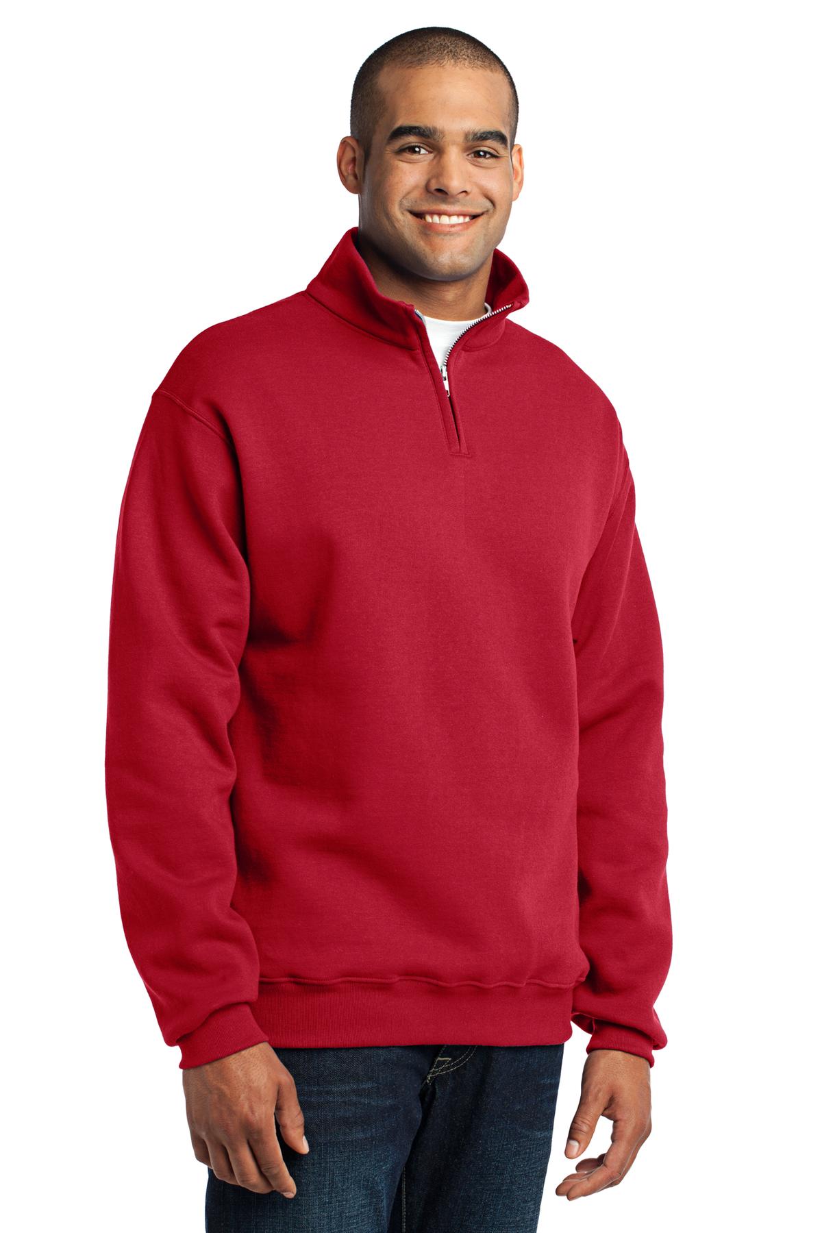 Jerzees® NuBlend 1/4-Zip Cadet Collar Sweatshirt 37