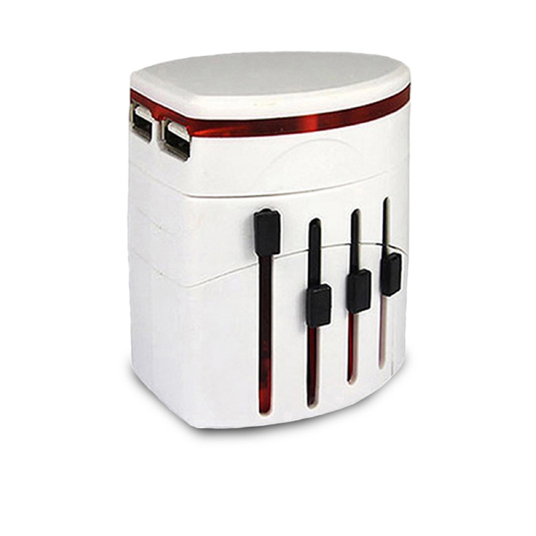 Universal Travel Adaptor Plug with 2 USB Ports 5