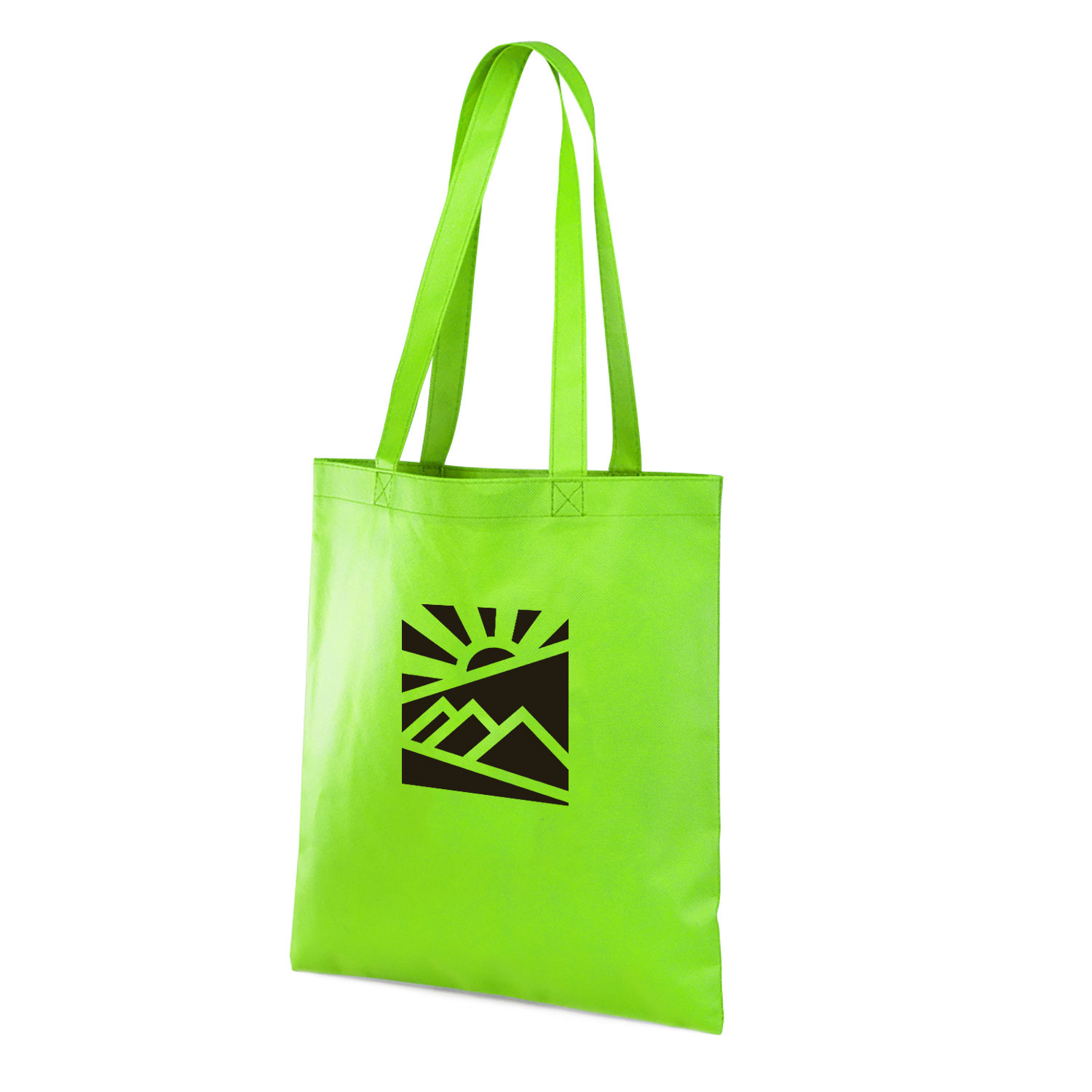 Speedy Shopper Non-Woven Reusable Tote Bags (2 Color Imprint) 12
