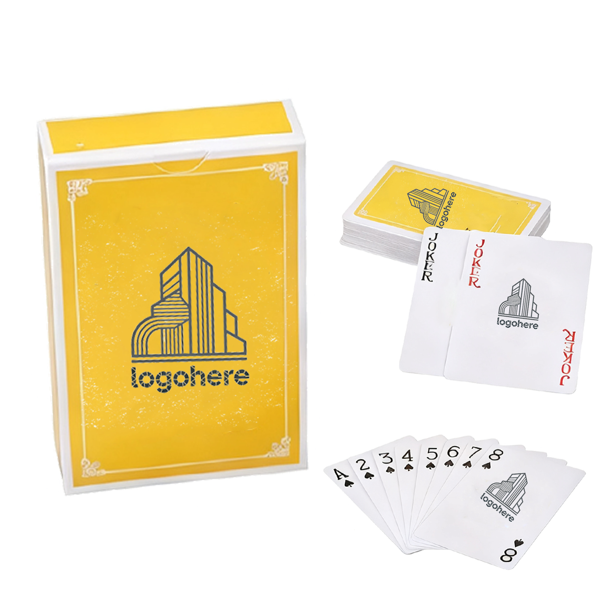 MOQ 100 Premium Professional Blue Core Playing Cards 2