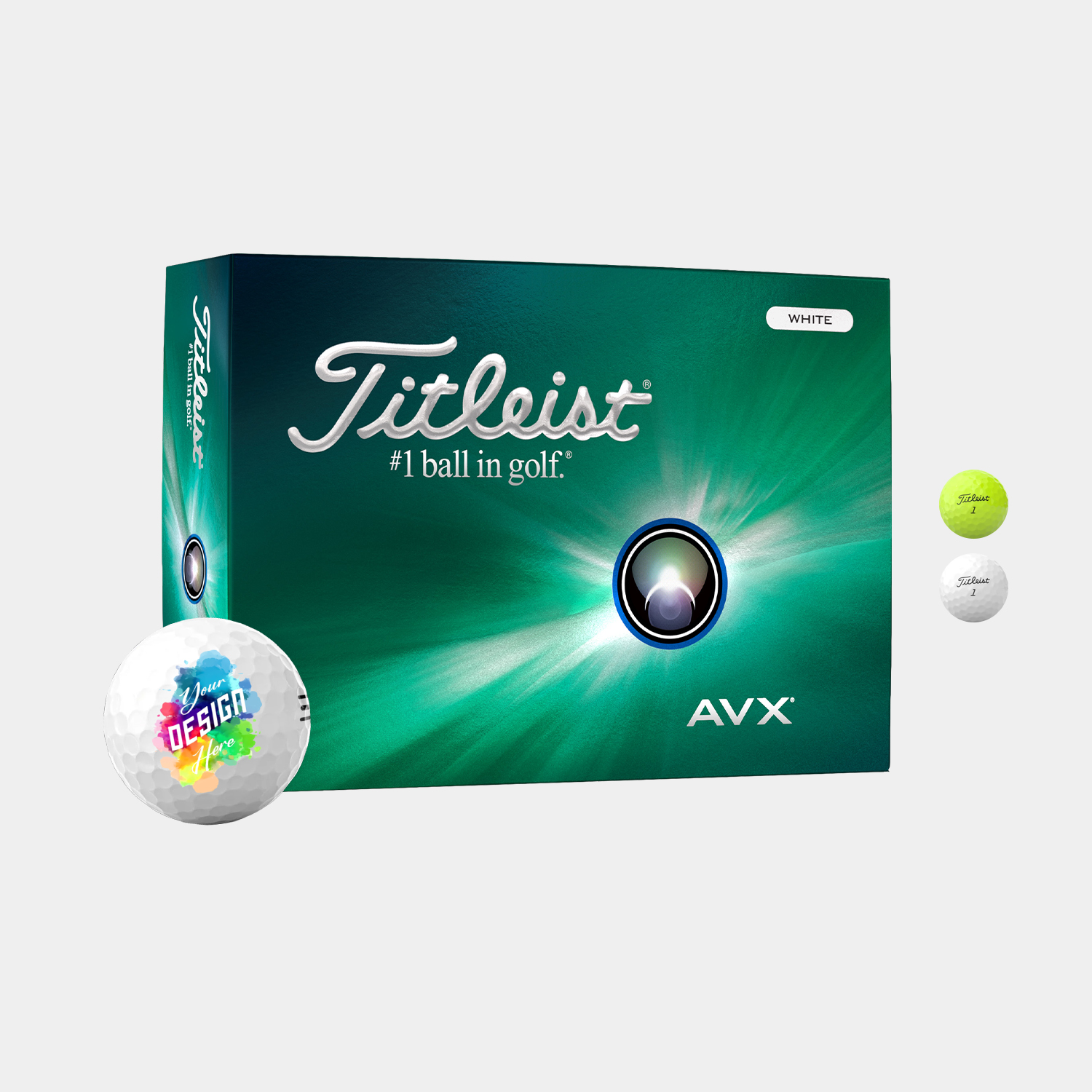 Titleist® 12 Pack AVX Golf Balls 1
