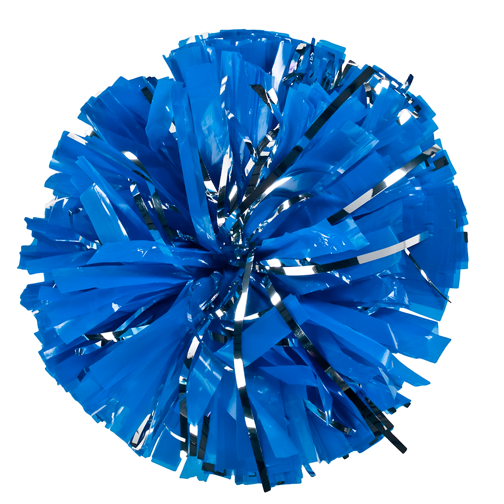 Custom Plastic Show Pom with Glitter 87