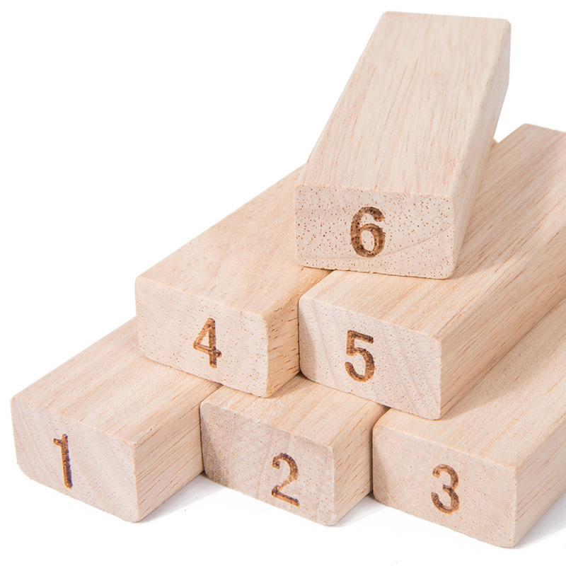 The Original Wood Block Game with Genuine Hardwood Blocks ( 54 pcs ) 4