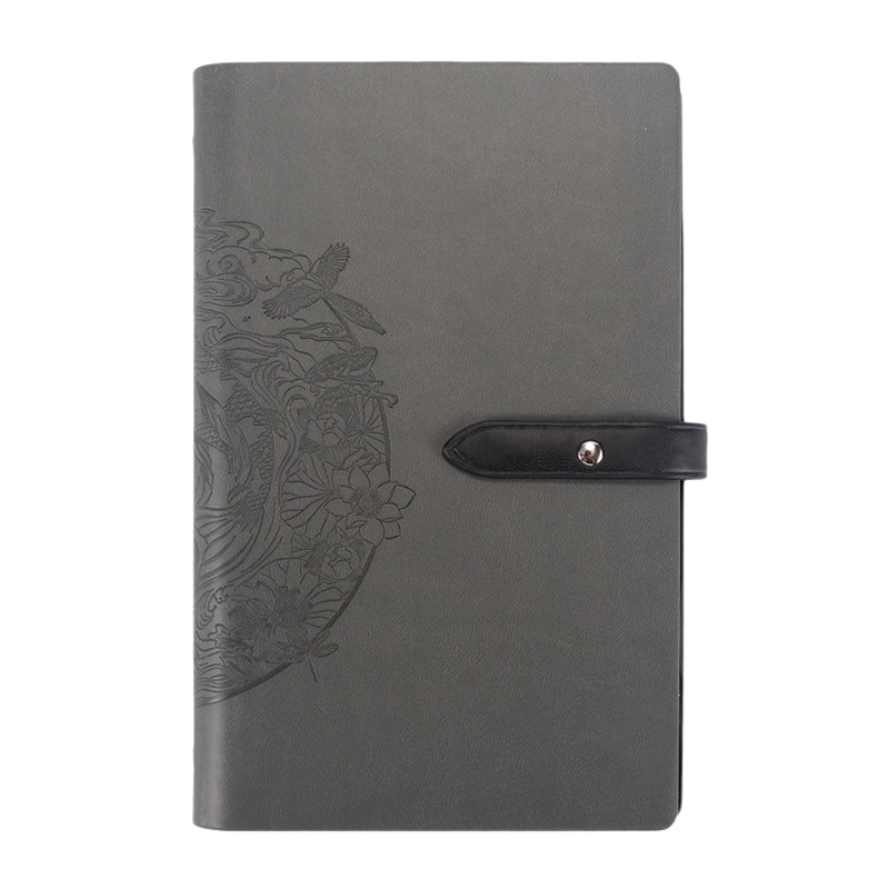 PU Leather A6 Business Travel Journal Binder Notebook 18