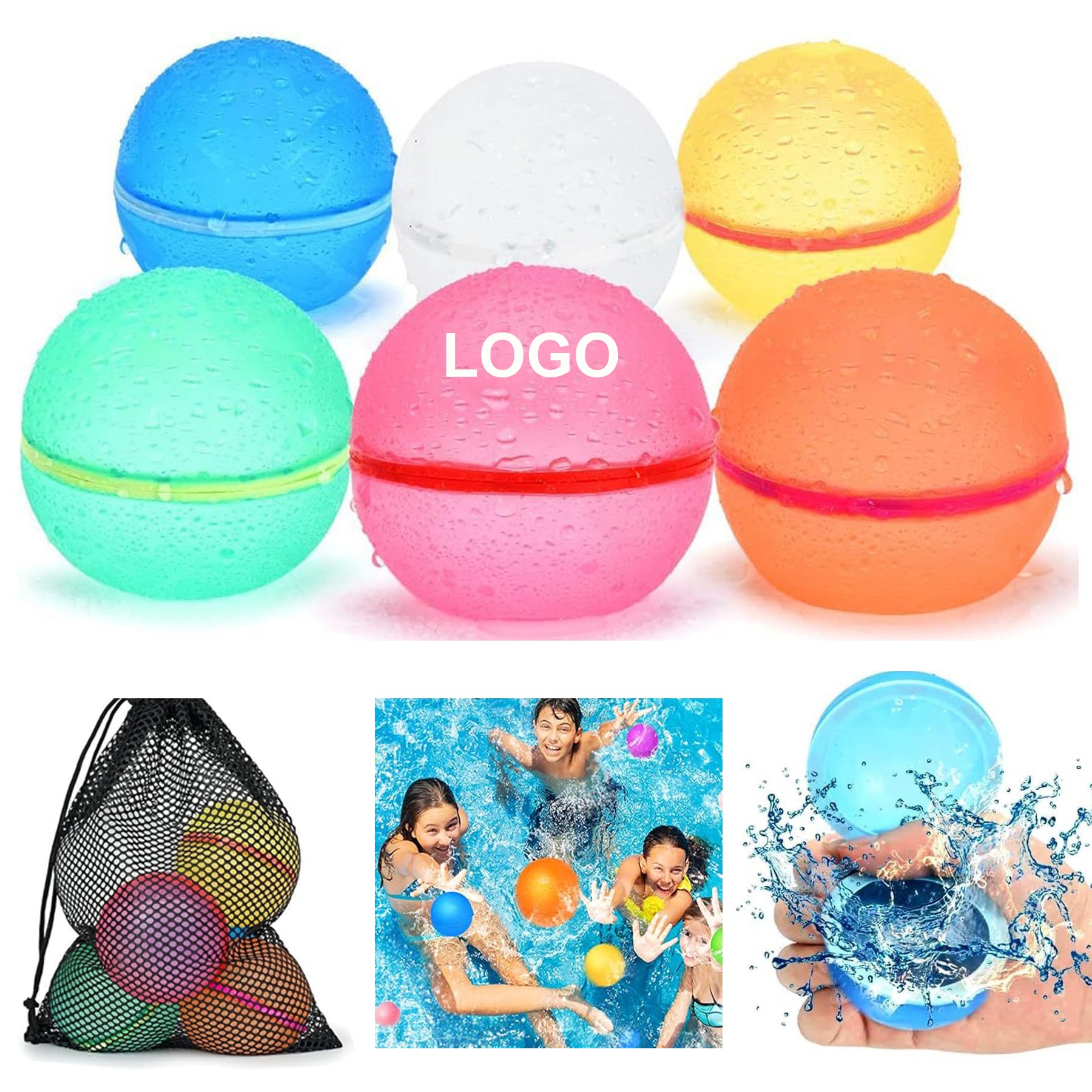 Reusable Magnetic Refillable Water Balls
