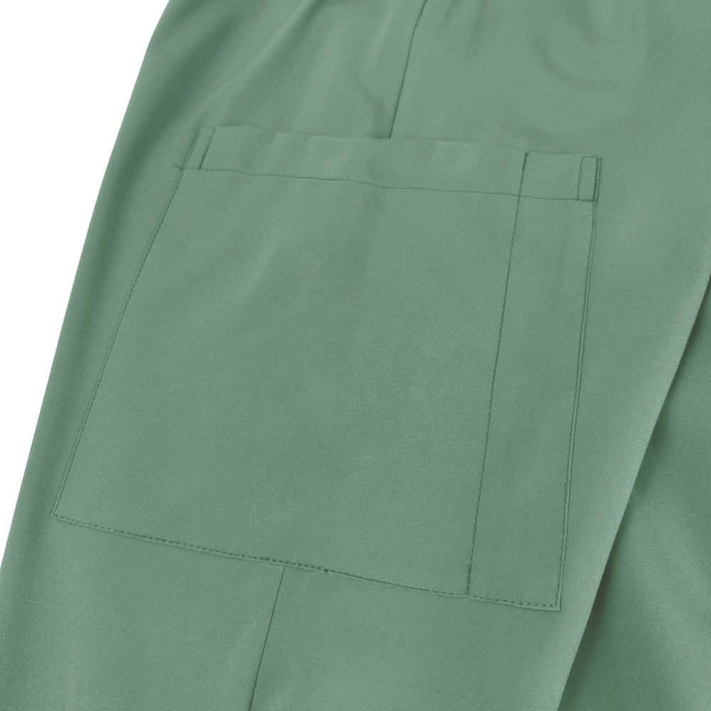 Medical Uniform Scrubs for Women Set V-Neck Pocket Top and Pants 29