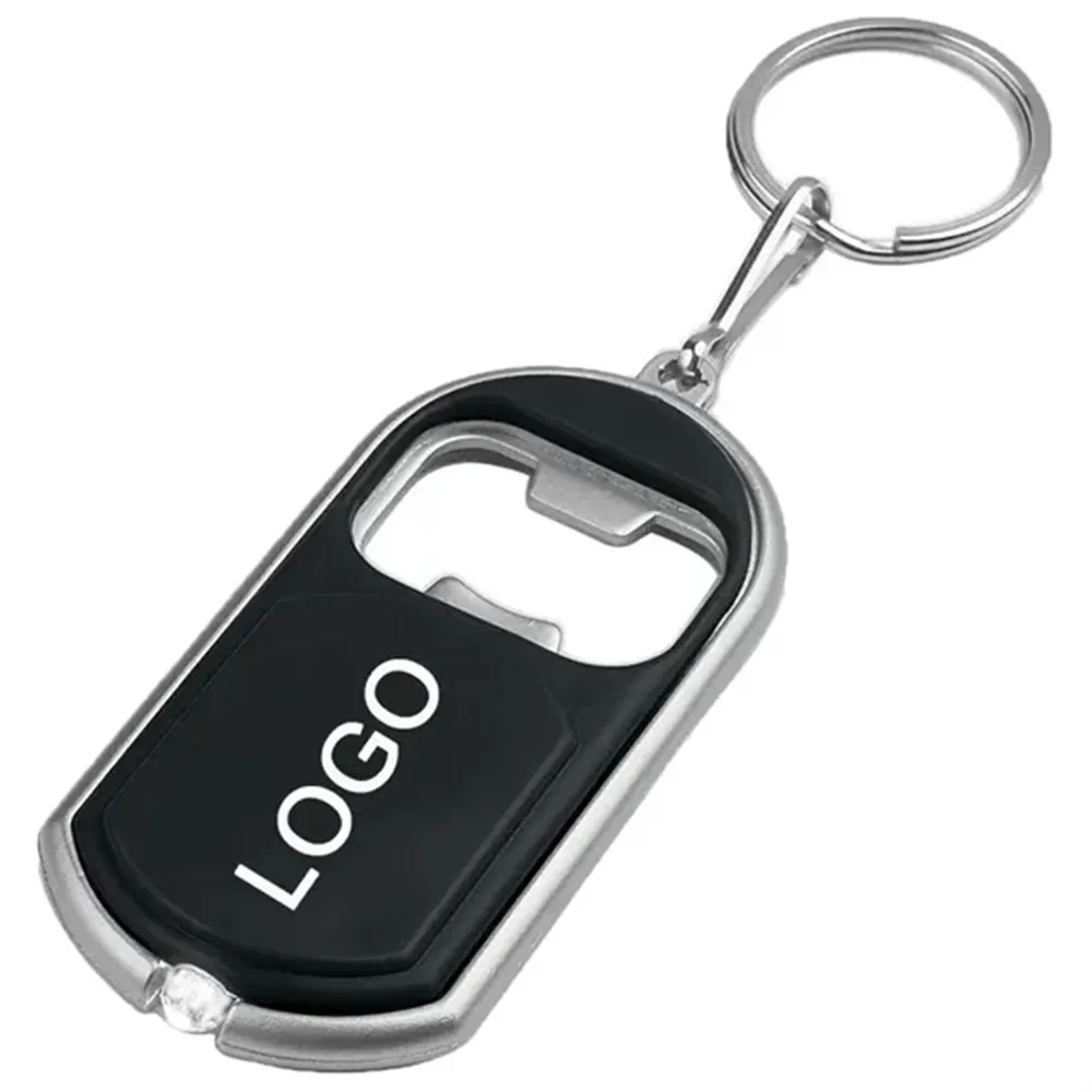 3-in-1 Bottle Opener Key Chain with LED Light 2