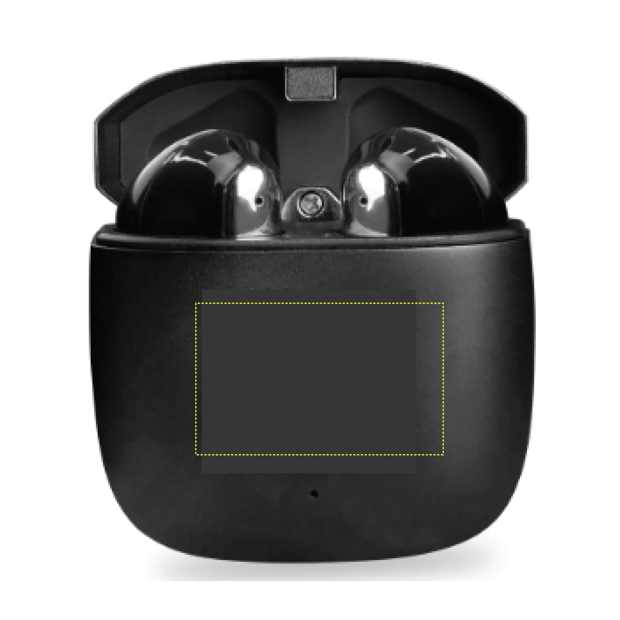 Lloyd Black Metal Wireless Earbuds 2
