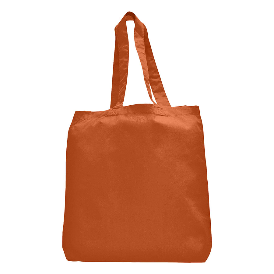 7 oz Cotton Canvas Tote Bag - 10"x14" w/ - 5"G - 20"Handle 16
