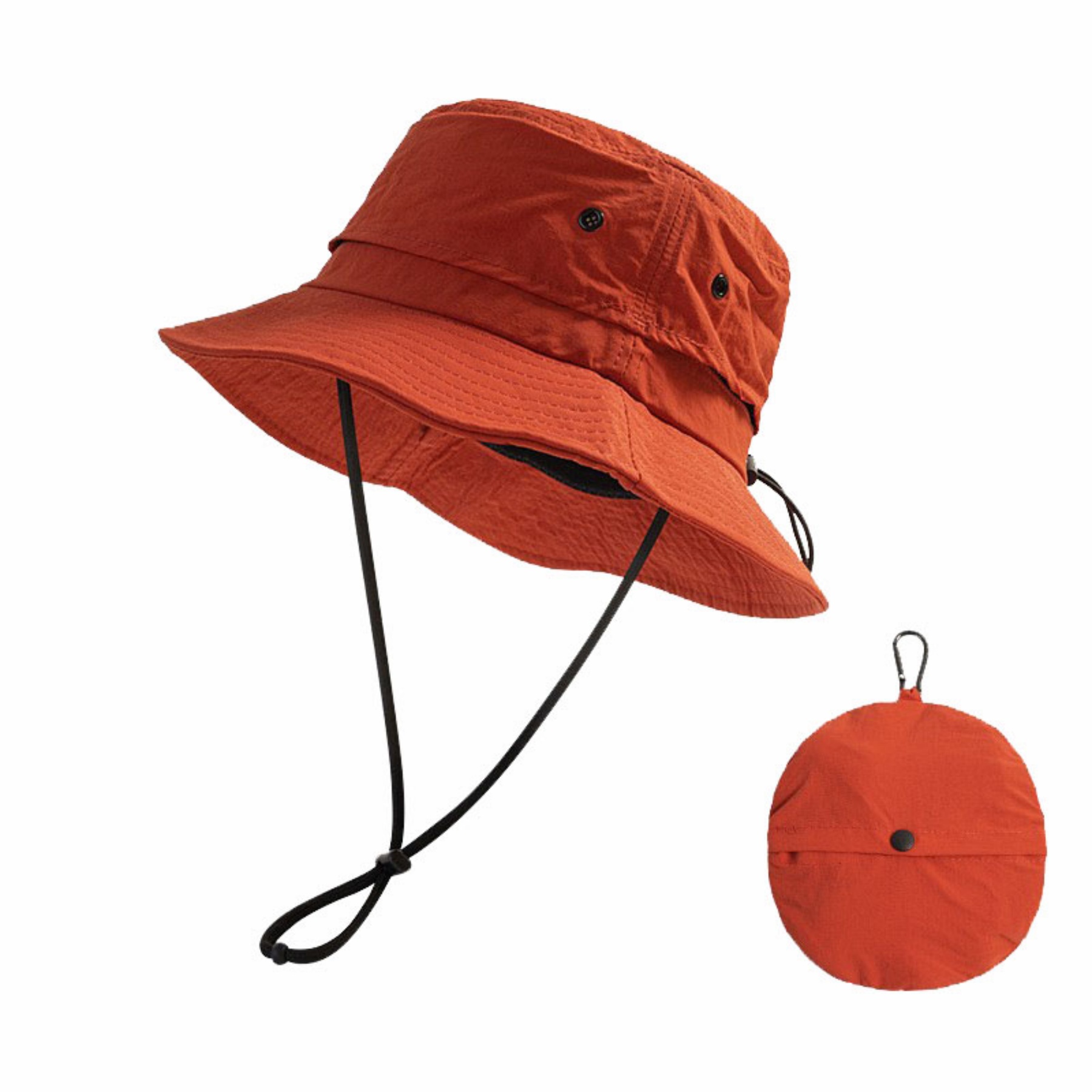 Detachable Quick Dry Waterproof Sun Bucket Hat 14