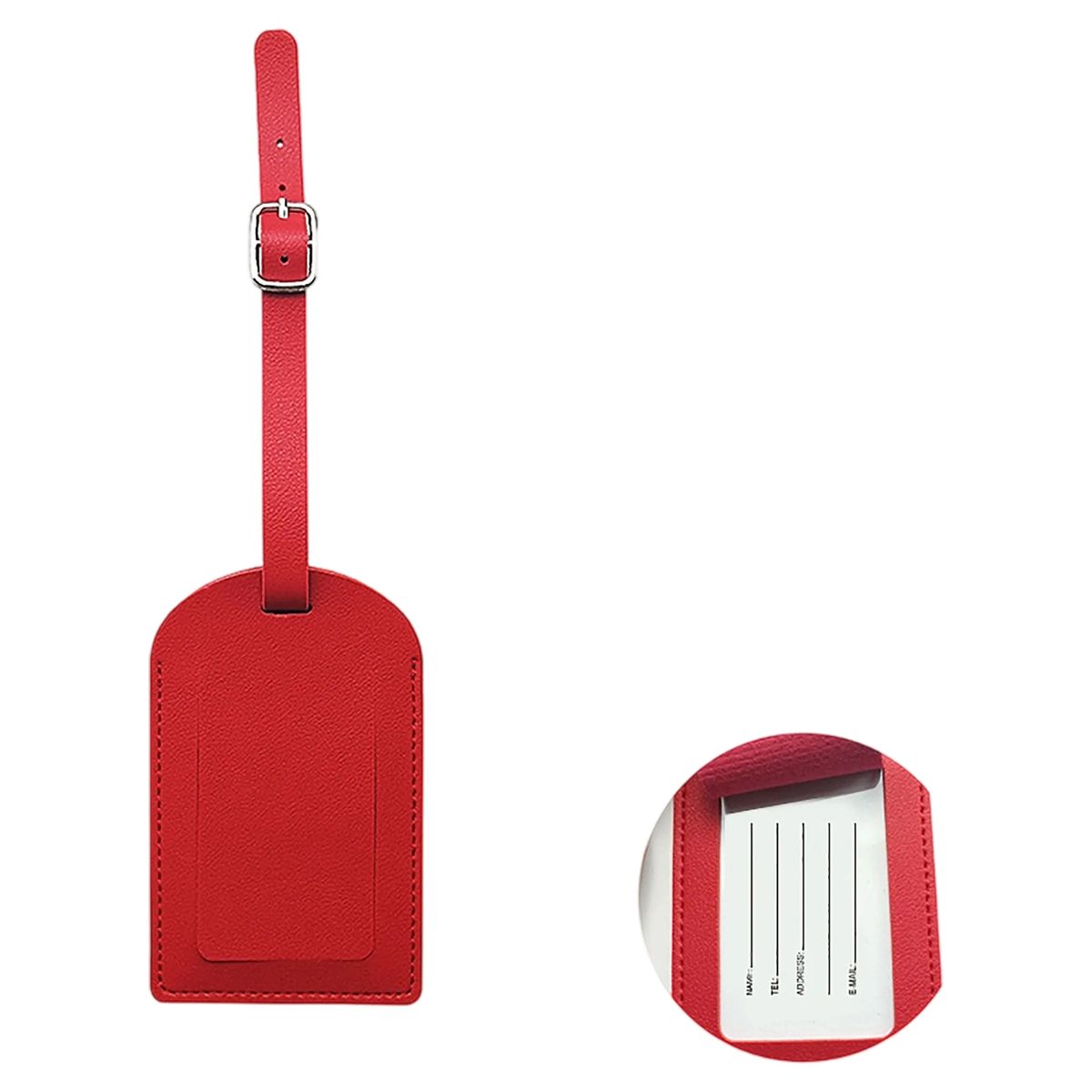 PU Leather Luggage Tag for Business and Vacation Use 13