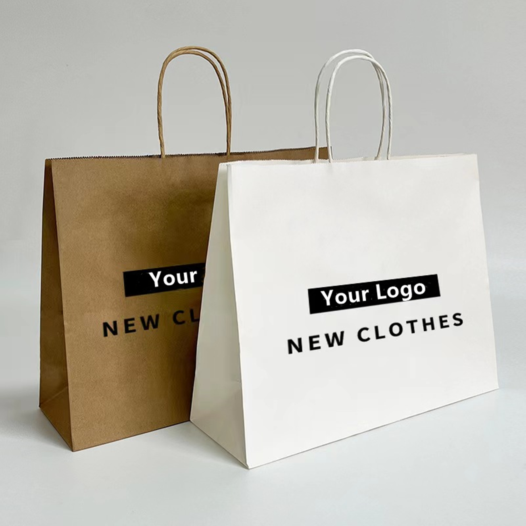 Kraft Paper Gift Bag With Handles
