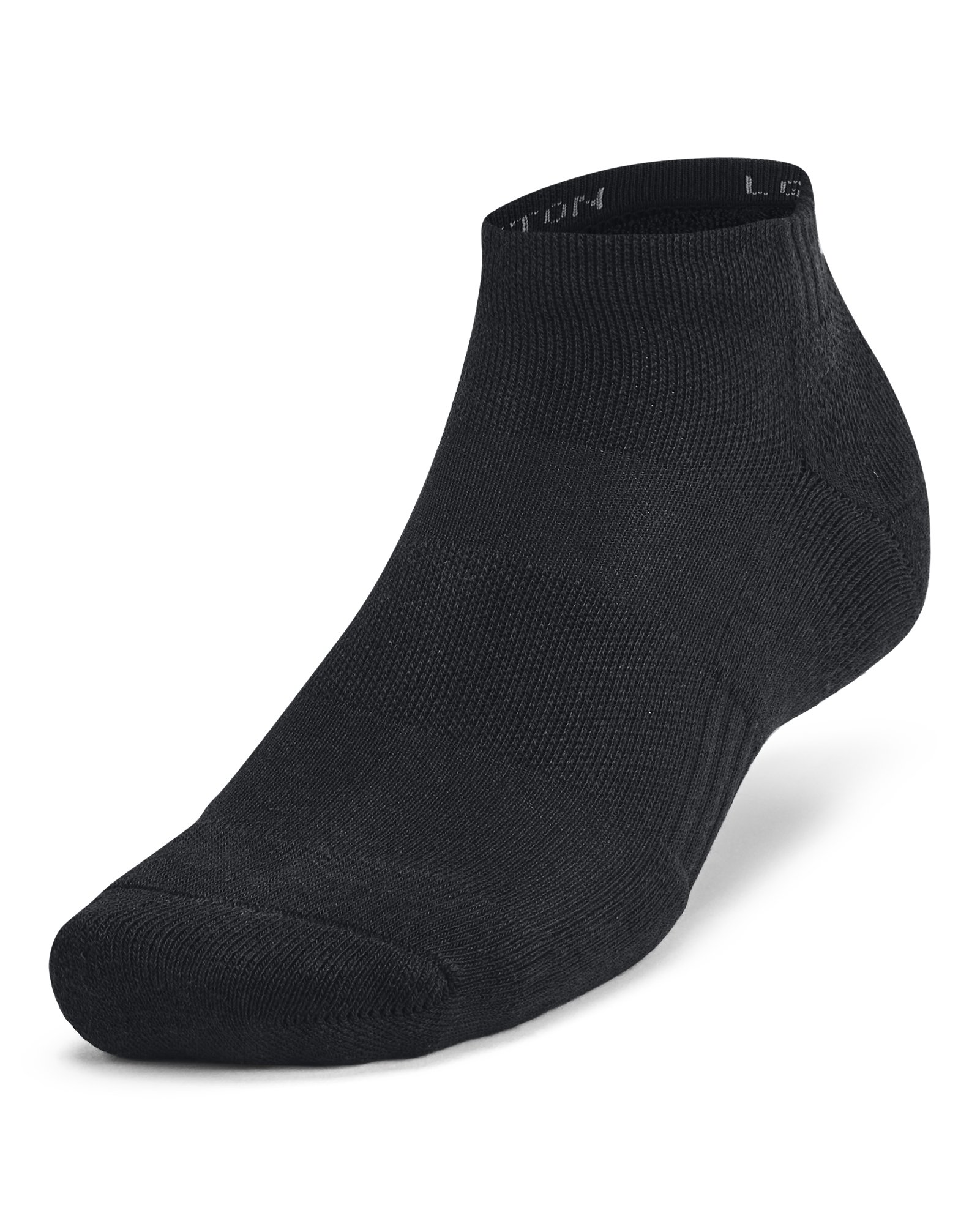 UA Training Cotton Unisex 6-Pack Low Cut Socks 2