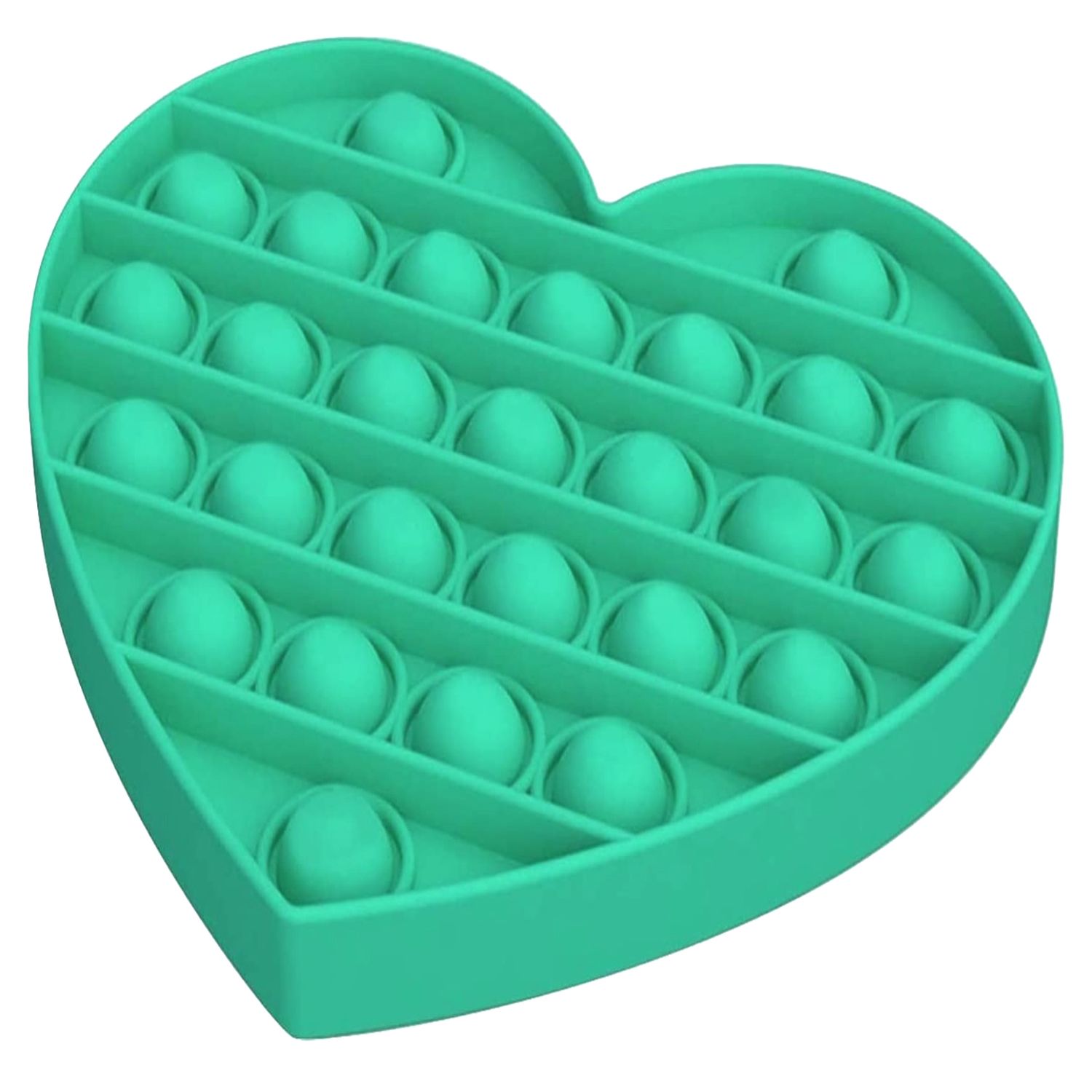 Fidget Popper Heart Shaped Board - Full Color Imprint 3