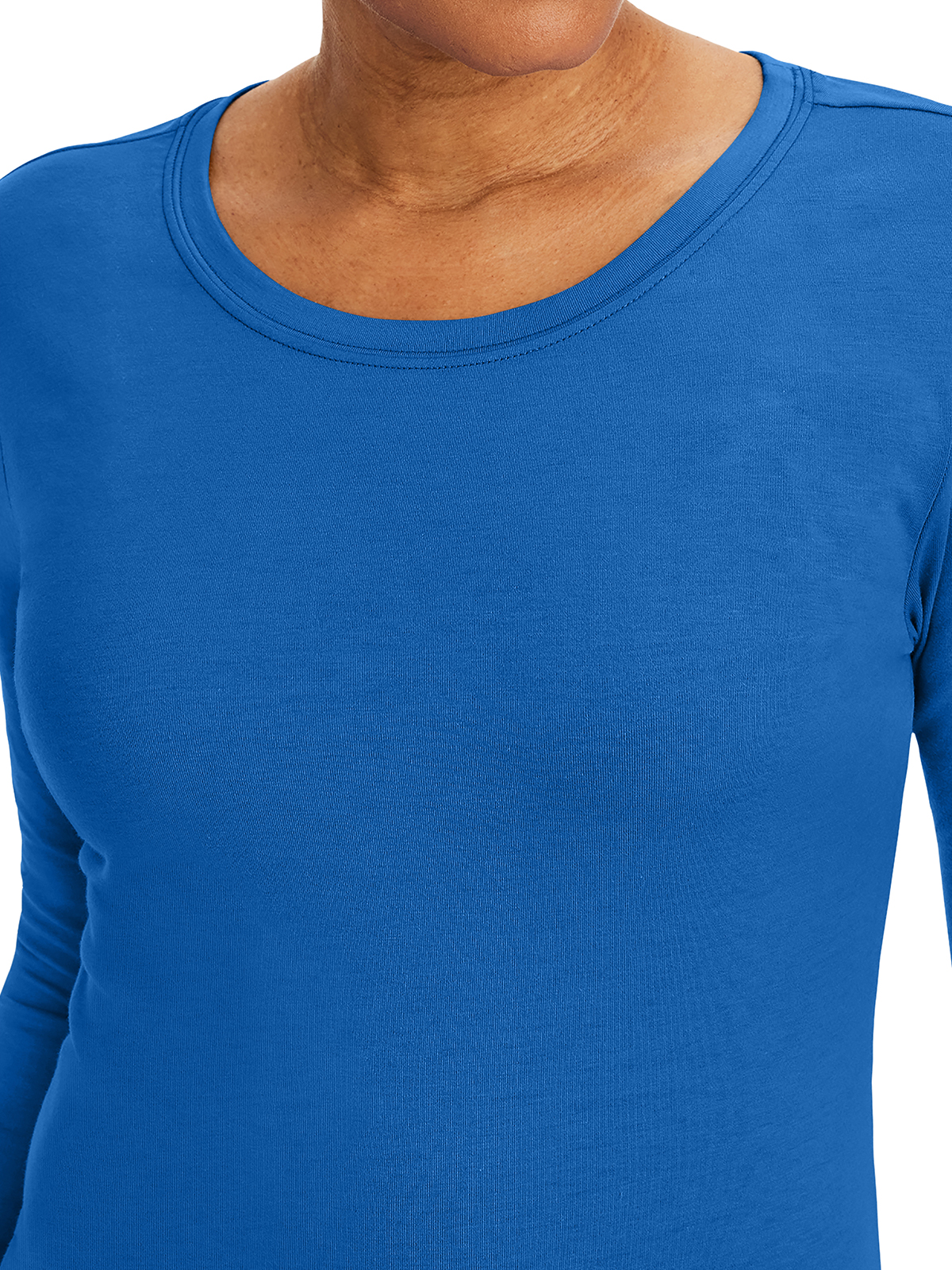 Healing Hands - HH Knits - Women's Pocketless Melissa Long Sleeve Underscrub Tee 33