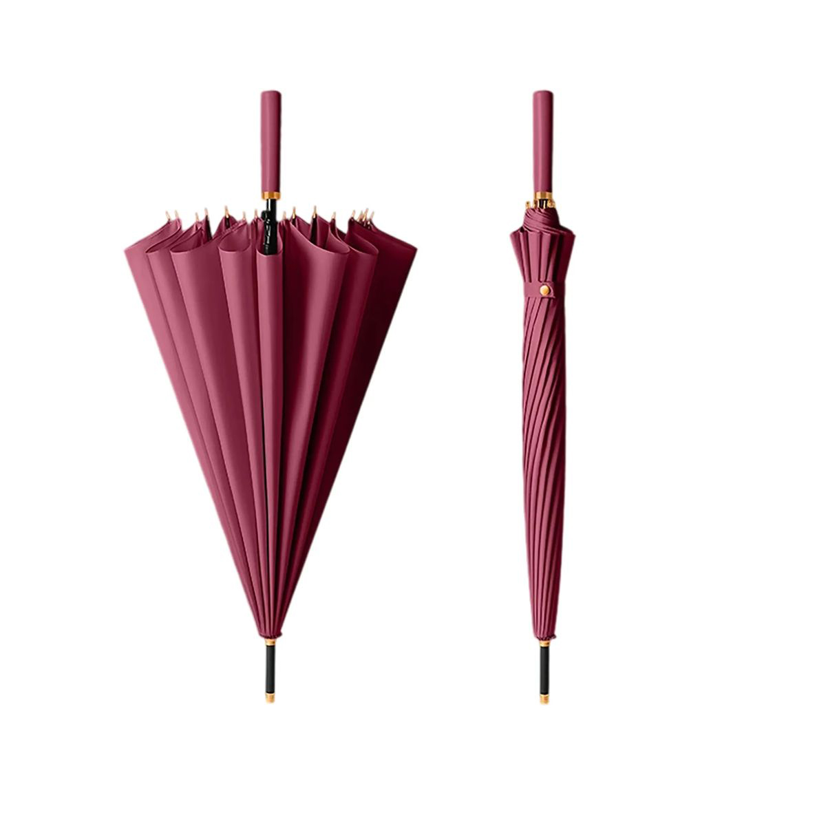 Percussion Cloth Umbrella with Comfortable Grip Handle 12