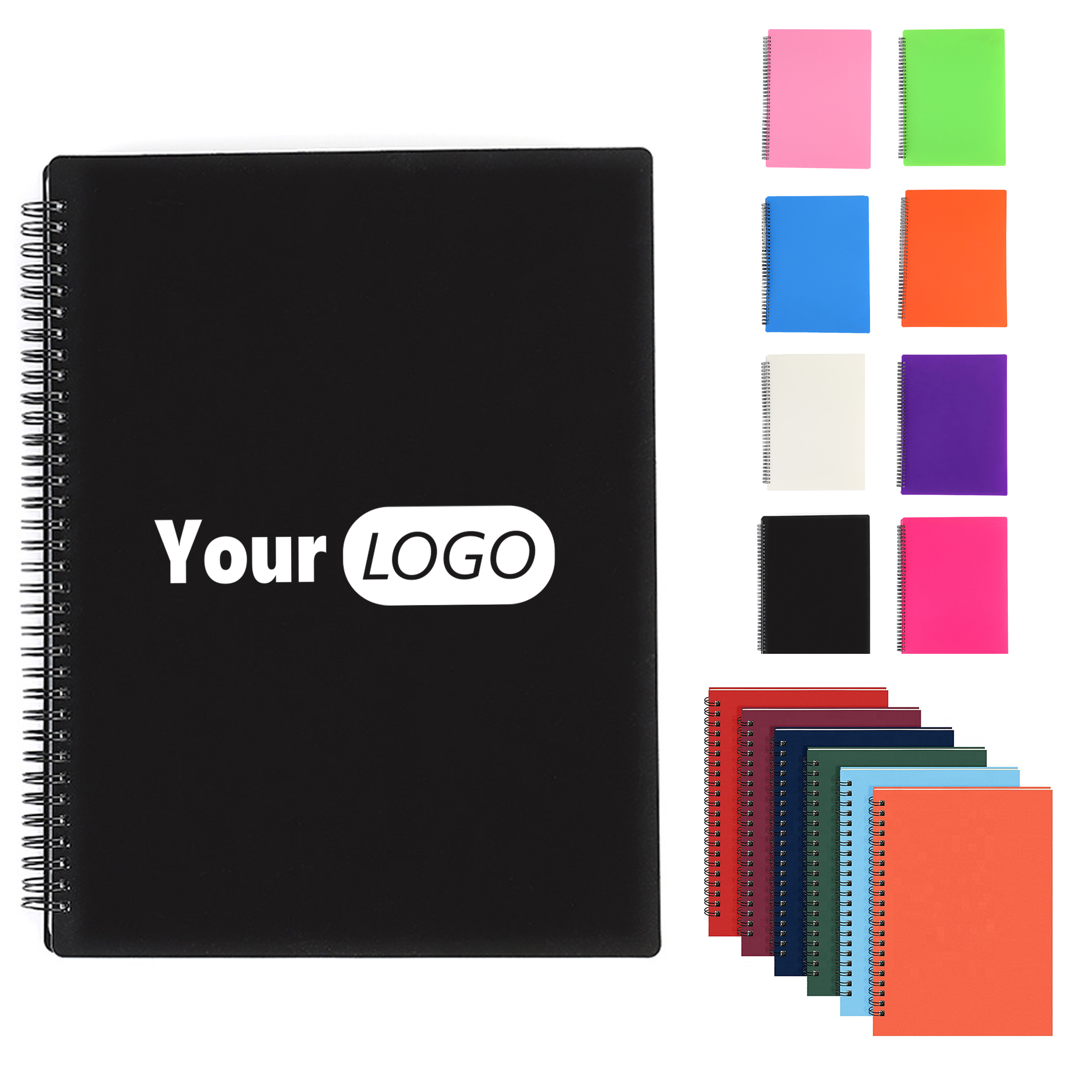 Paper Colorful Customizable Coil Notebook 3