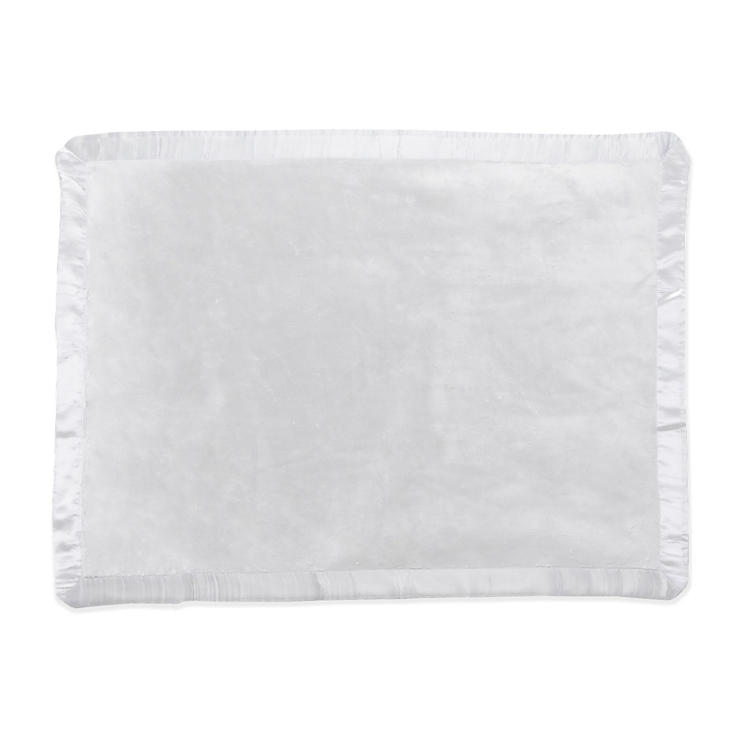 Satin Trim Tahoe Microfleece Baby Blanket 6