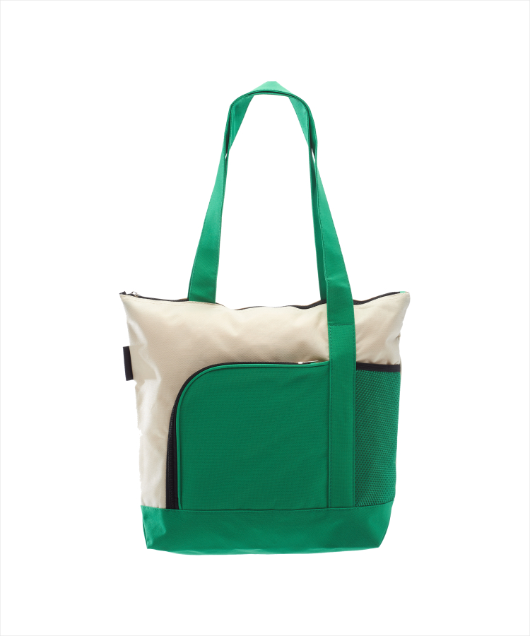 Union Printed - Zipper Polyester Tote Bags, custom tote bag with logo imprint 6