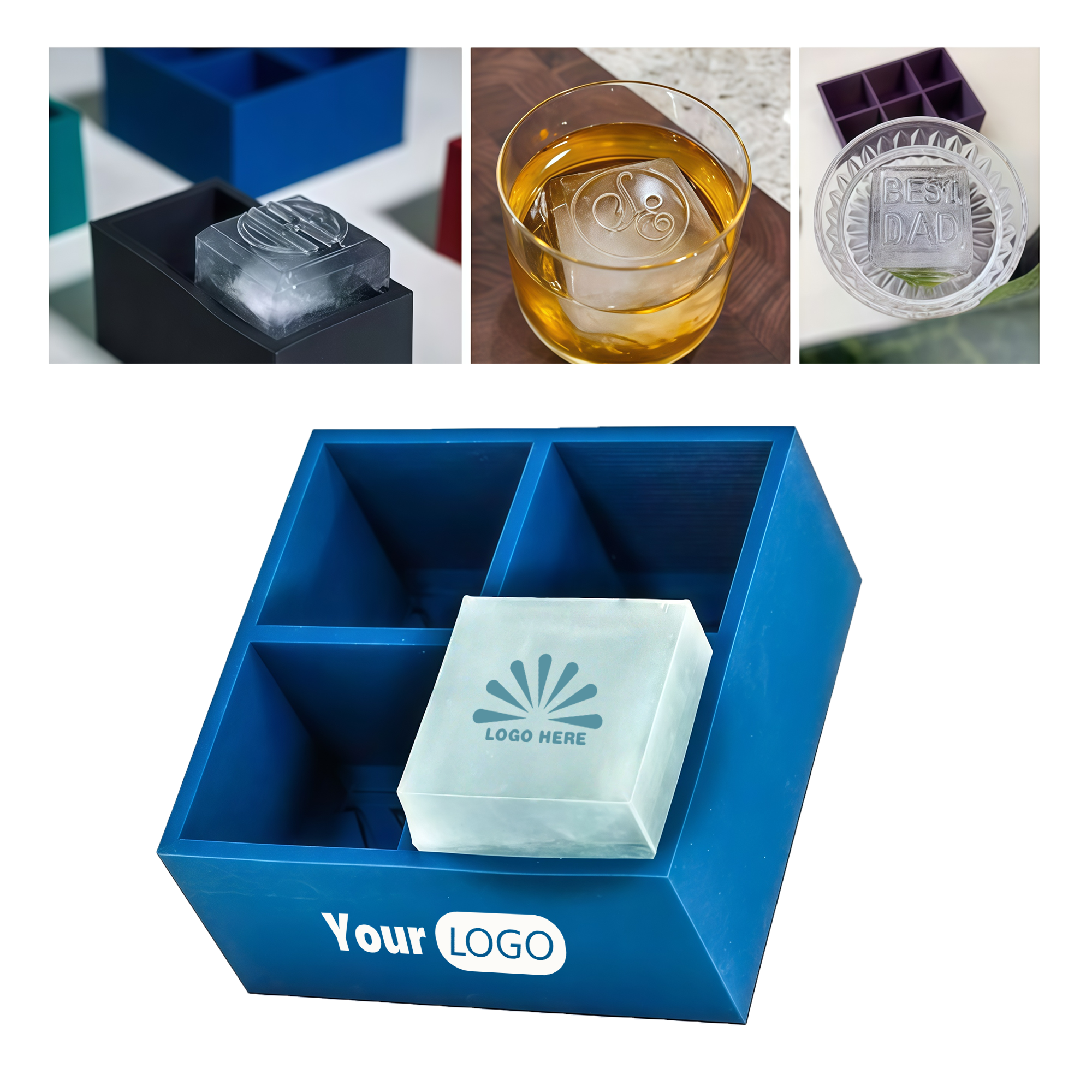 Silicone Ice Mold Tray 3