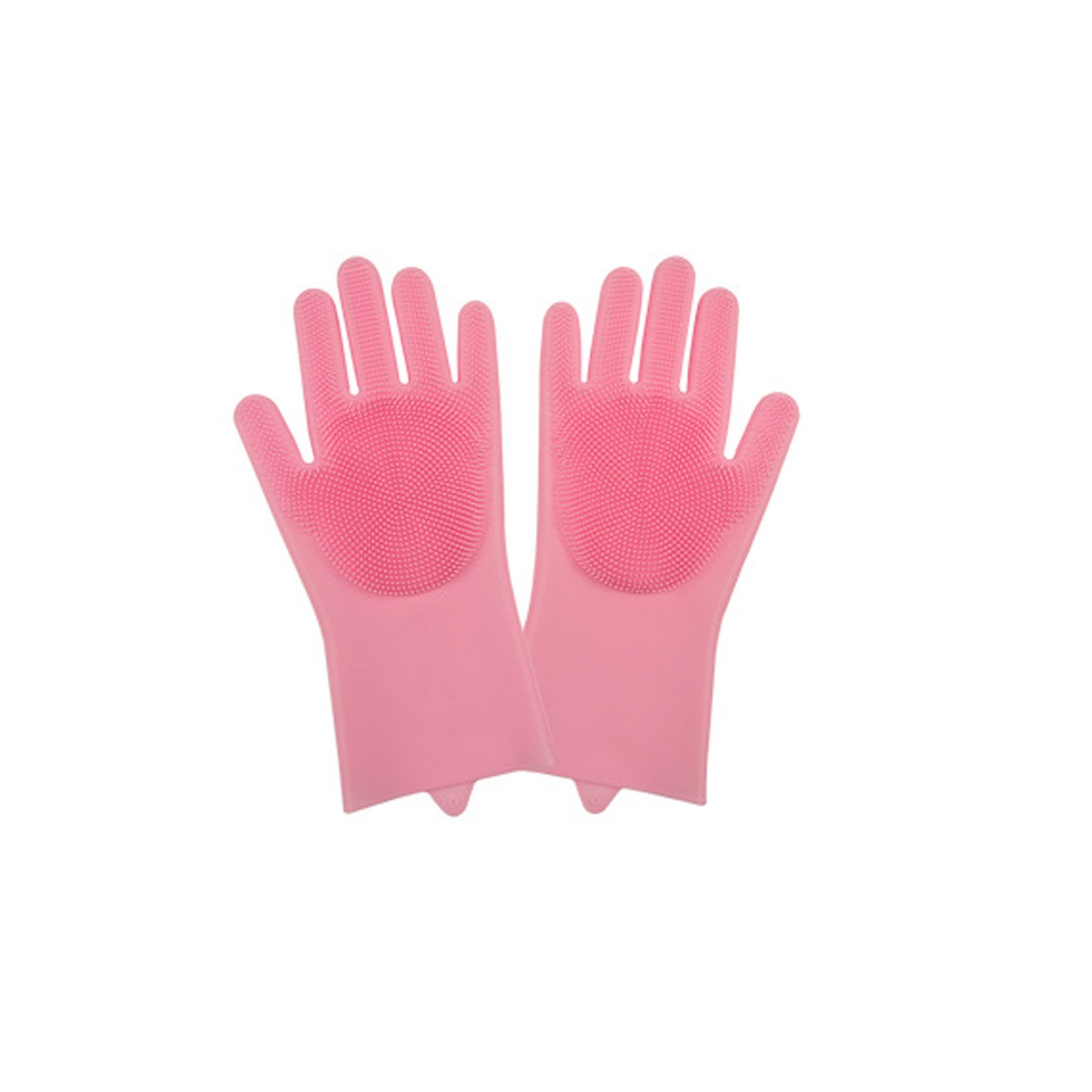 Anti Scratch And Anti Bite Silicone Pet Shower Gloves 7