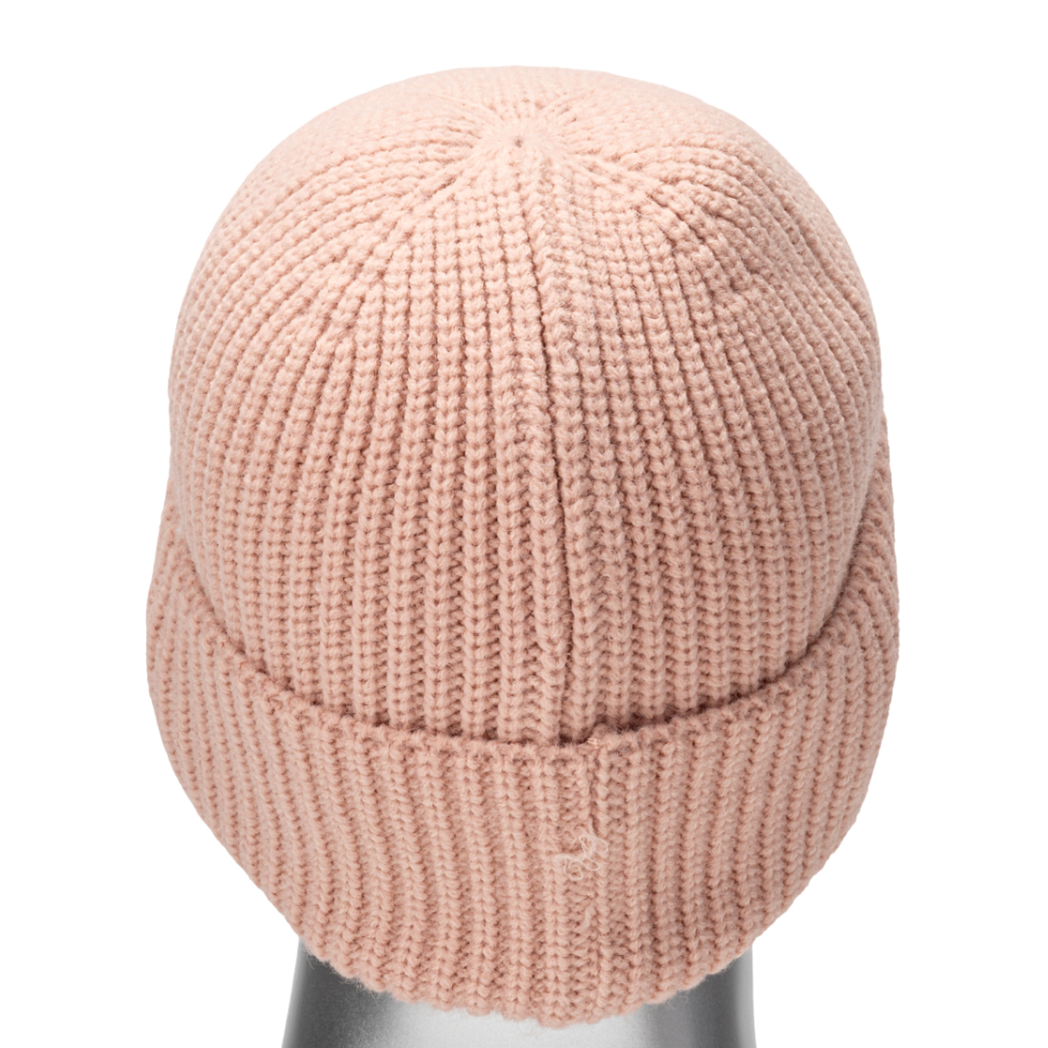 Unisex Cuffed knitted beanie with Custom logo 7