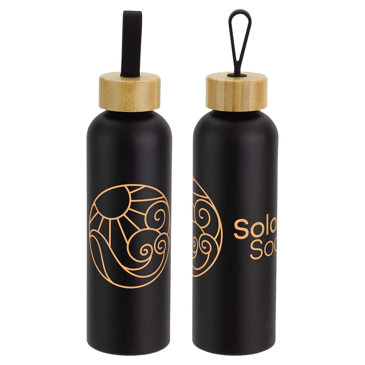 Asbury 24 oz Recycled Aluminum Bottle, custom water bottle with logo imprint 2