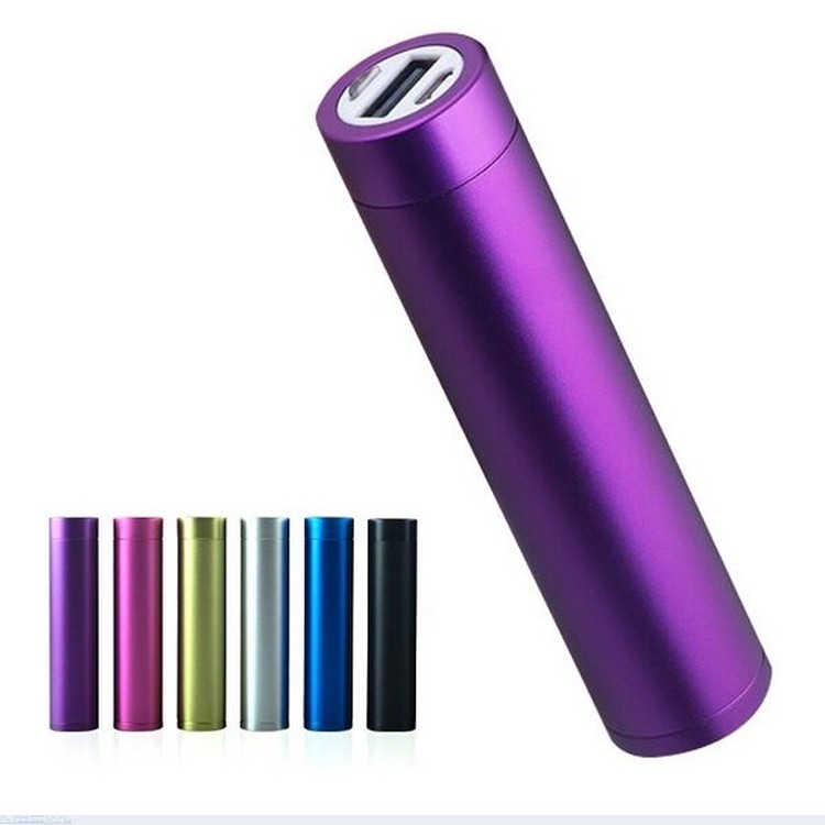 1200mAh Tube Aluminum Portable Charger 1